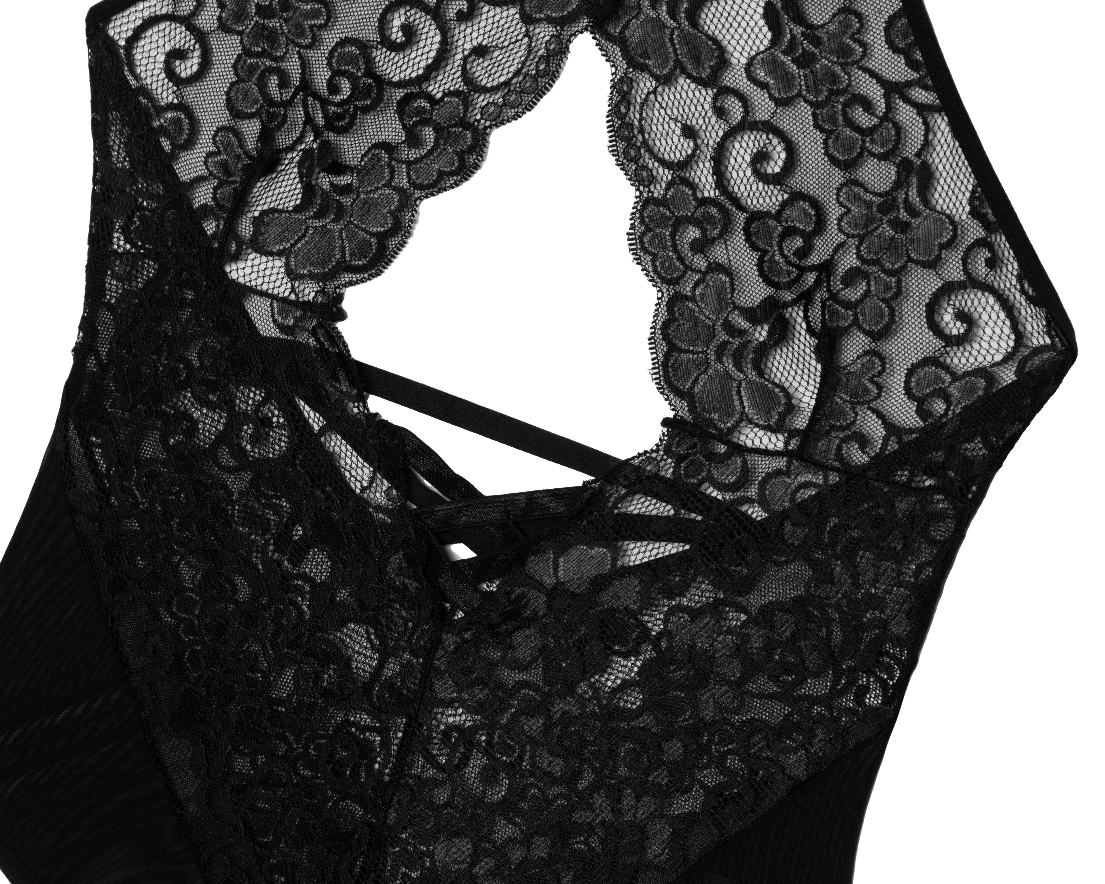 Foto 3 | Baby Doll Glitter con Encaje para Mujer