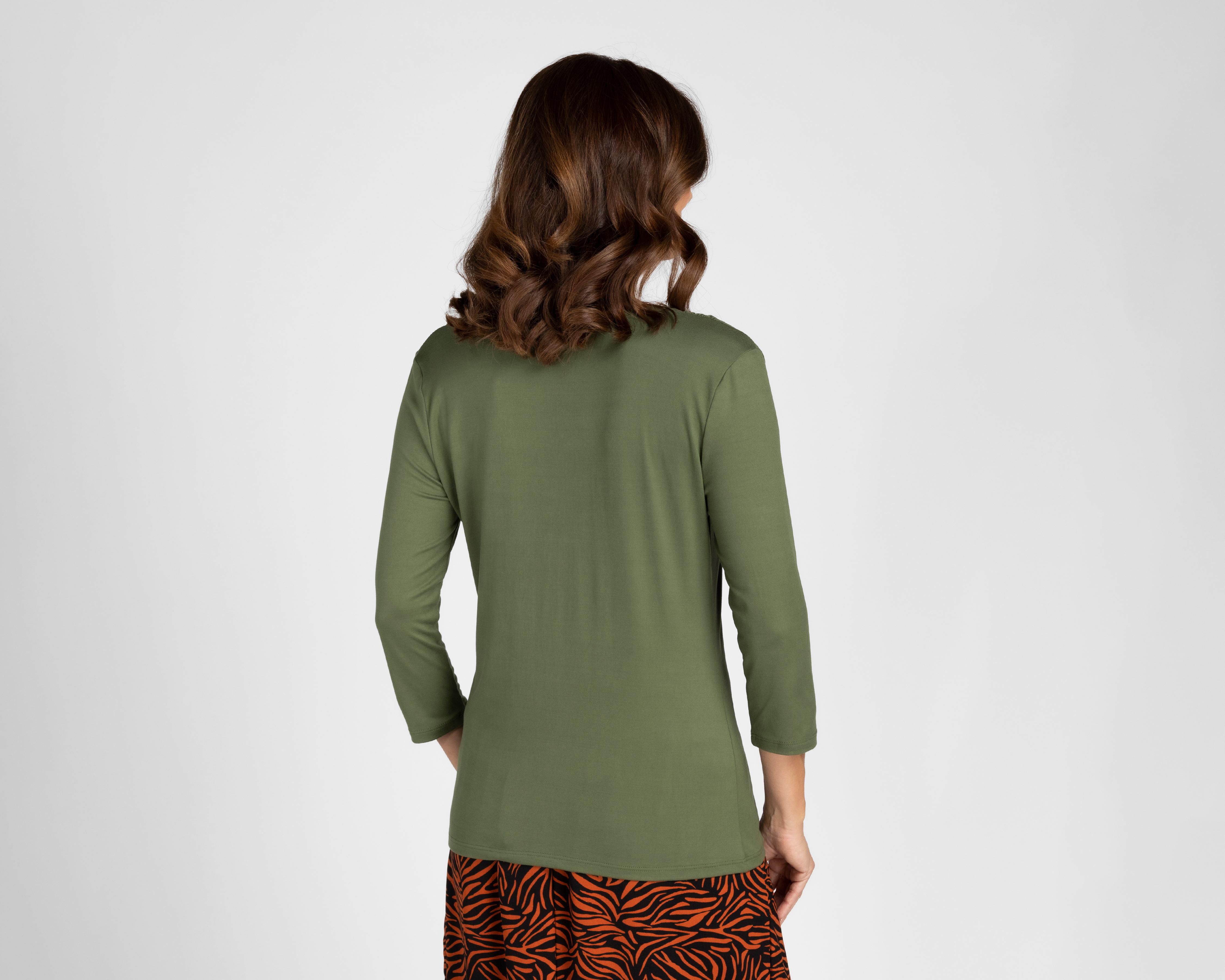 Foto 4 pulgar | Blusa Sahara Cuello Drapeado