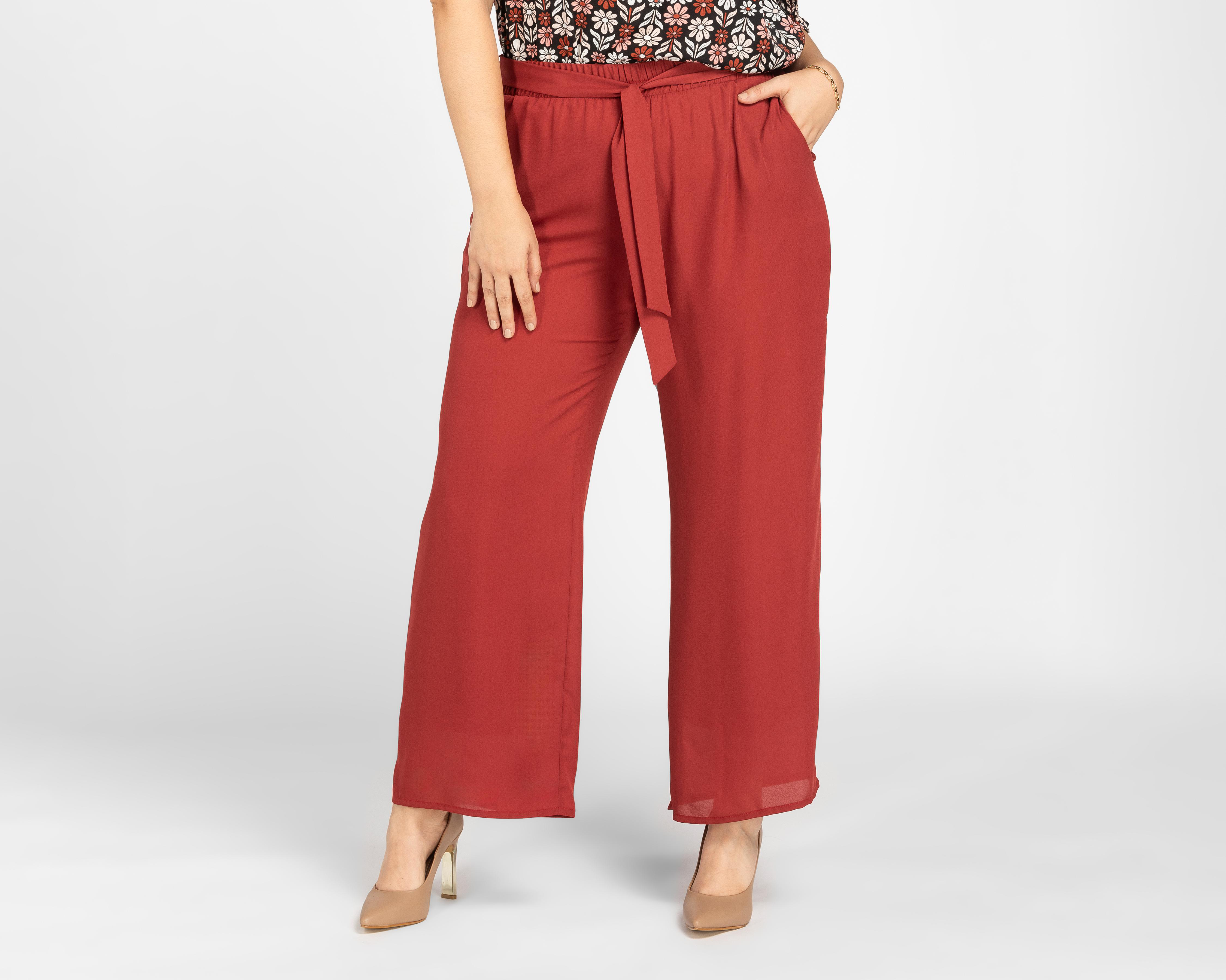 Foto 4 | Pantalón Sahara con Cinturón