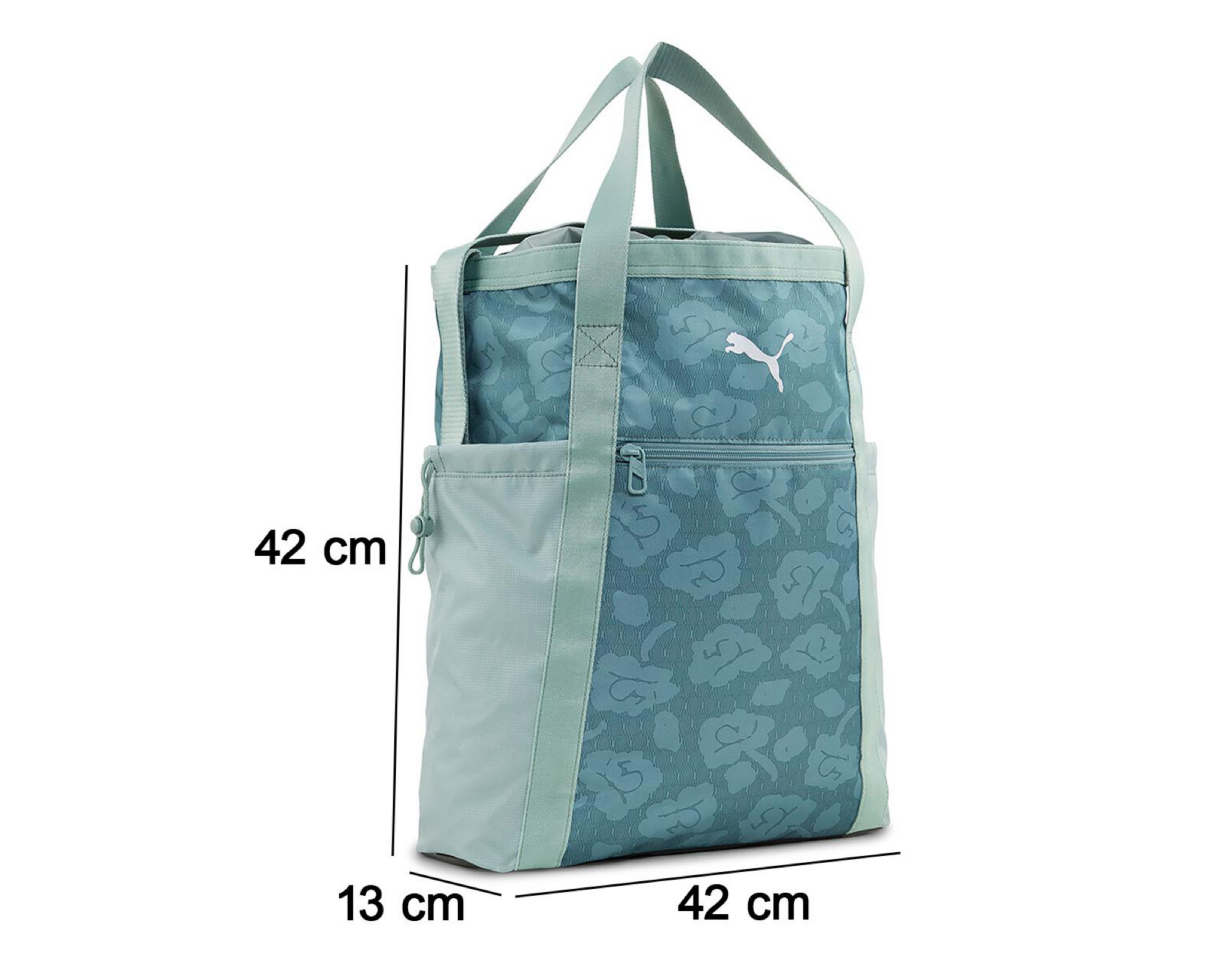 Foto 6 pulgar | Bolsa Deportiva Puma At Essential Lace Verde