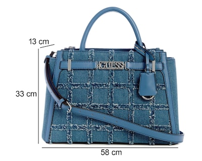 Foto 4 | Bolsa de Mano Guess Hauser con Correa