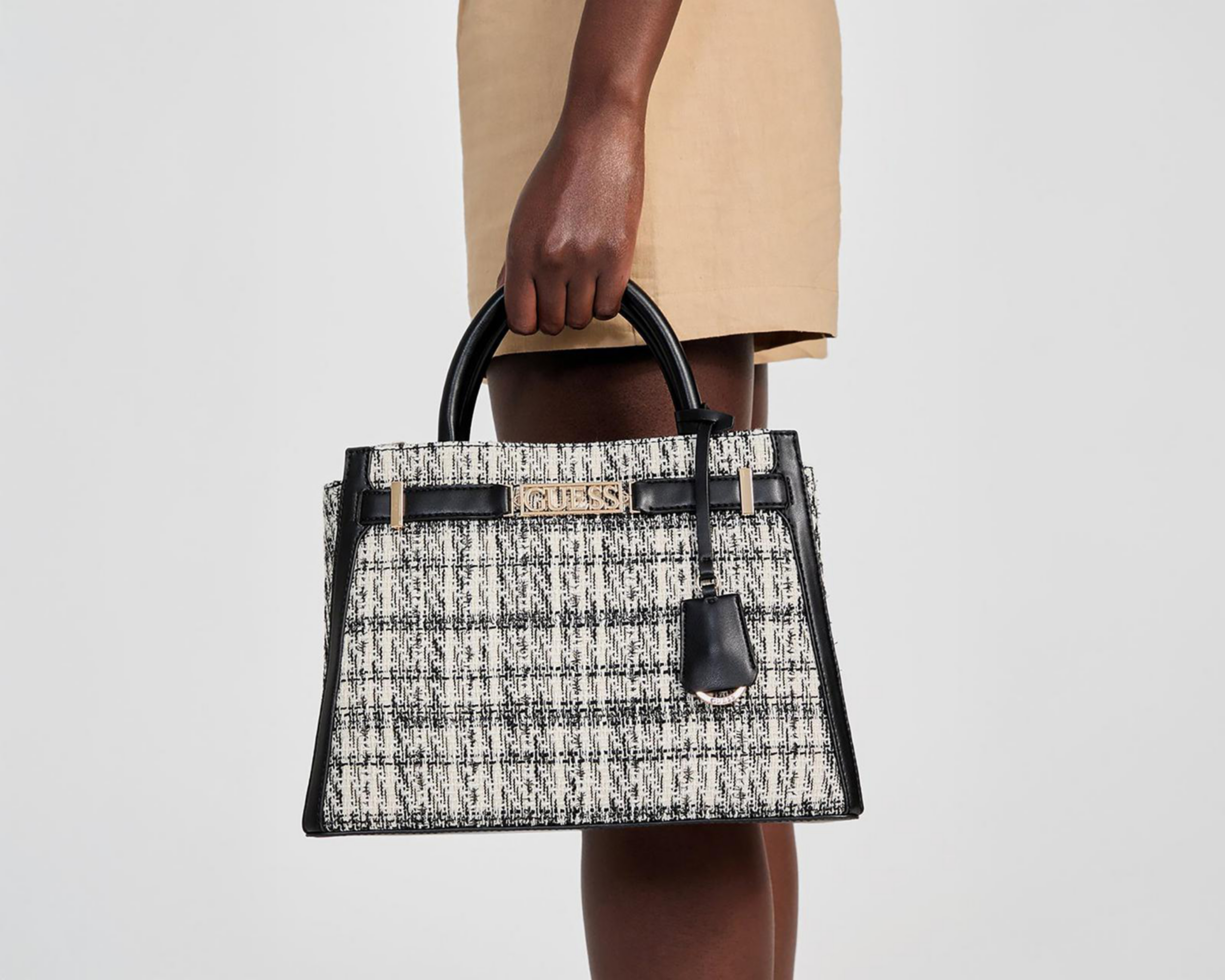Foto 5 | Bolsa de Mano Guess Hauser