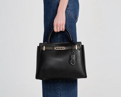Foto 5 | Bolsa de Mano Guess Hauser