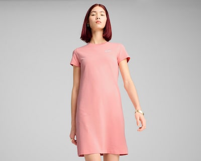 Foto 3 | Vestido Puma Essentials Rosa para Mujer