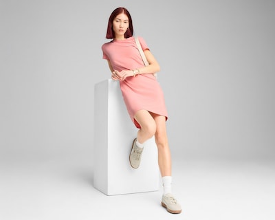 Foto 5 | Vestido Puma Essentials Rosa para Mujer