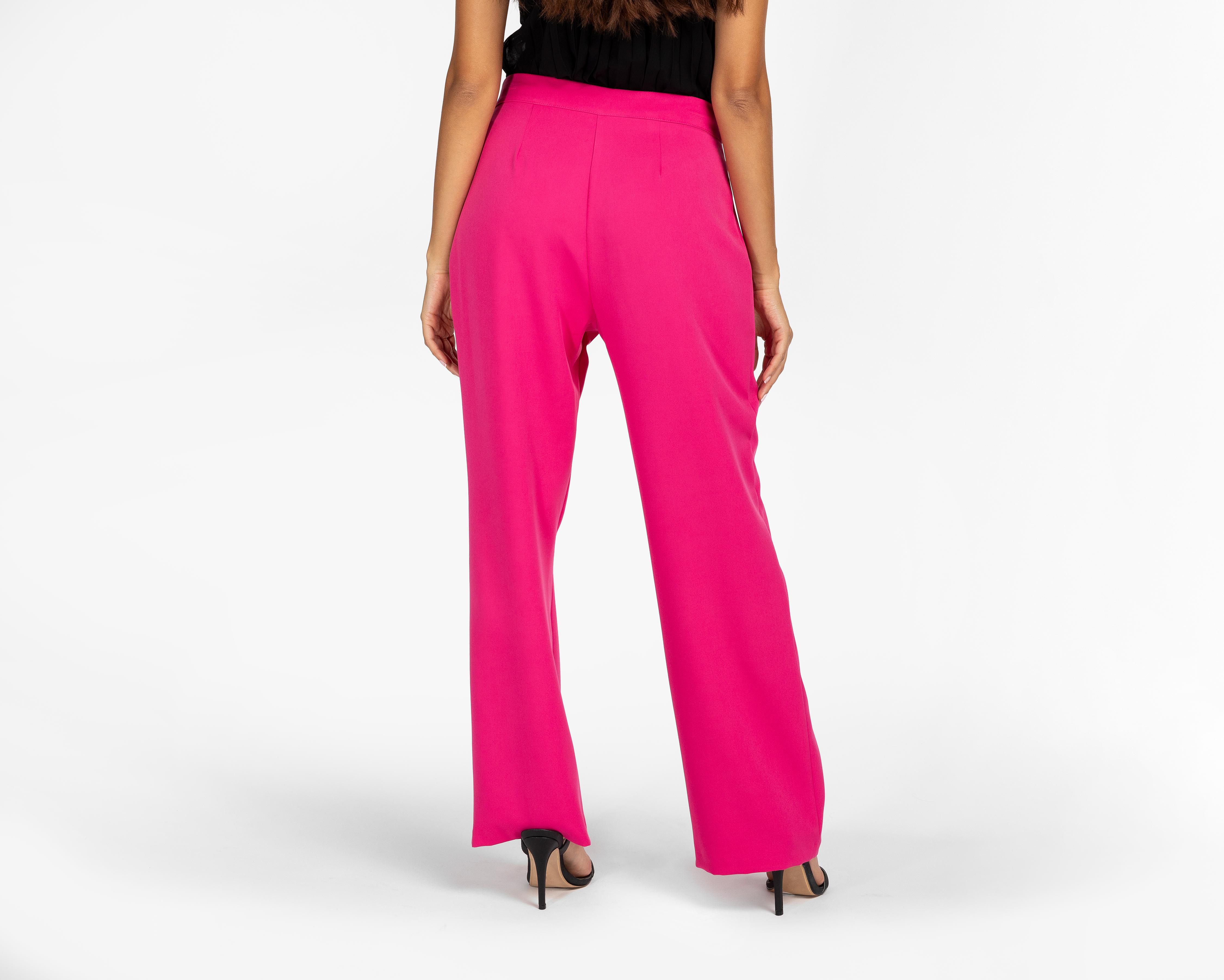 Foto 4 pulgar | Pantalón de Vestir Sahara Tiro Alto para Mujer