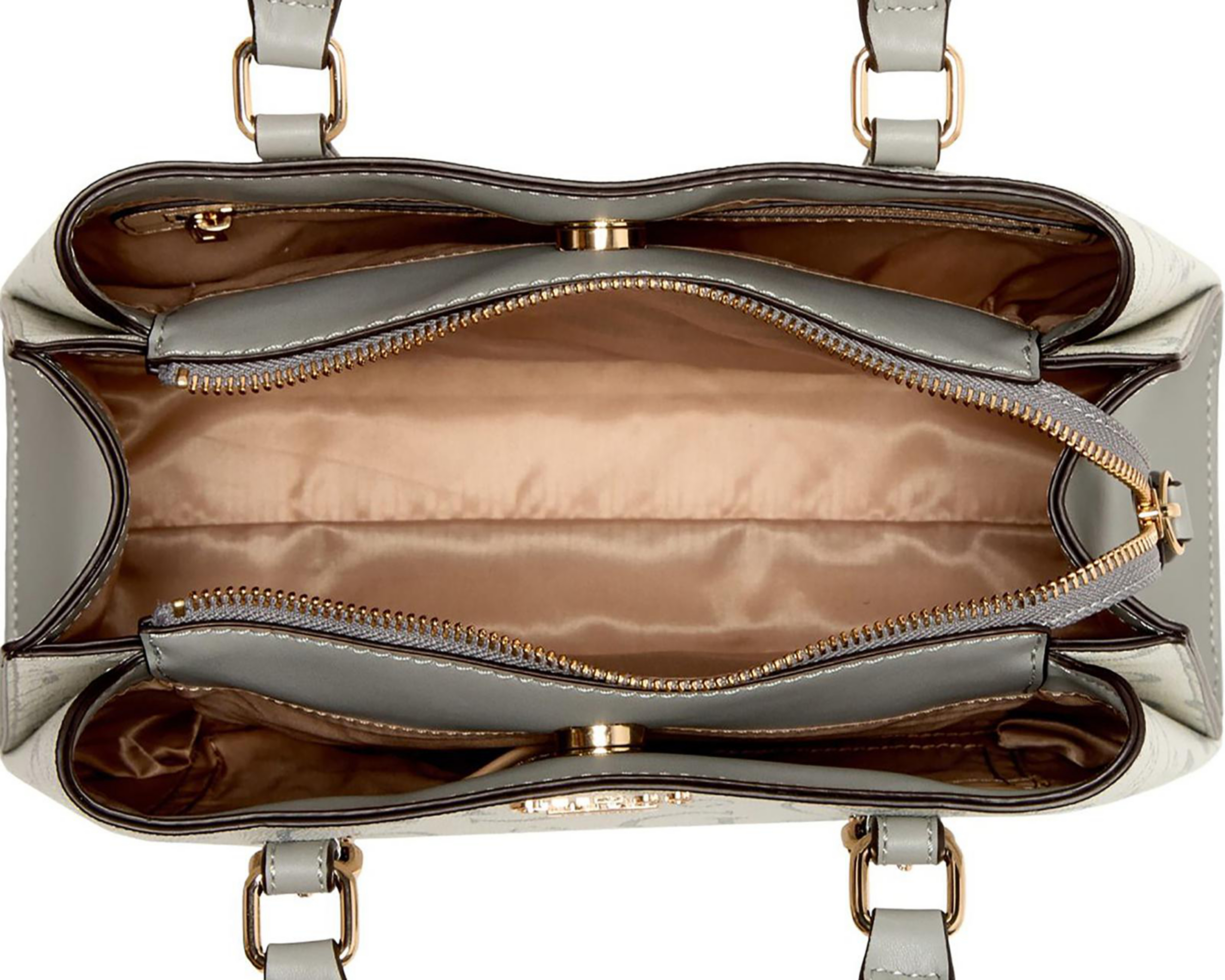 Foto 3 | Bolsa Cruzada Guess Aegnus Satchel con Monedero