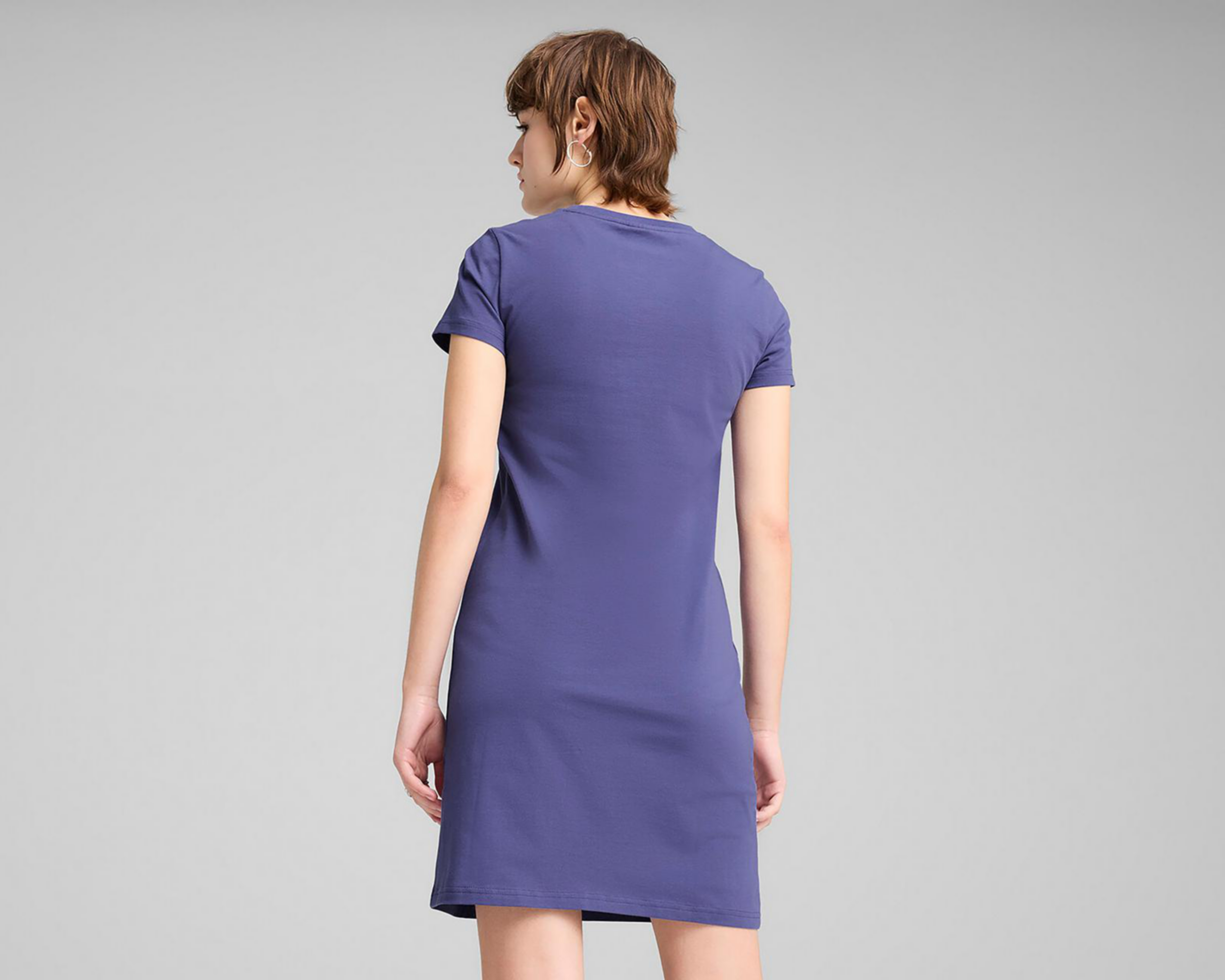 Foto 5 pulgar | Vestido Puma Essentials Morado
