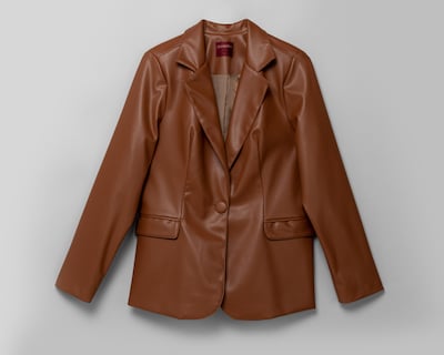 Foto 5 | Blazer Sahara Camel de Vinipiel