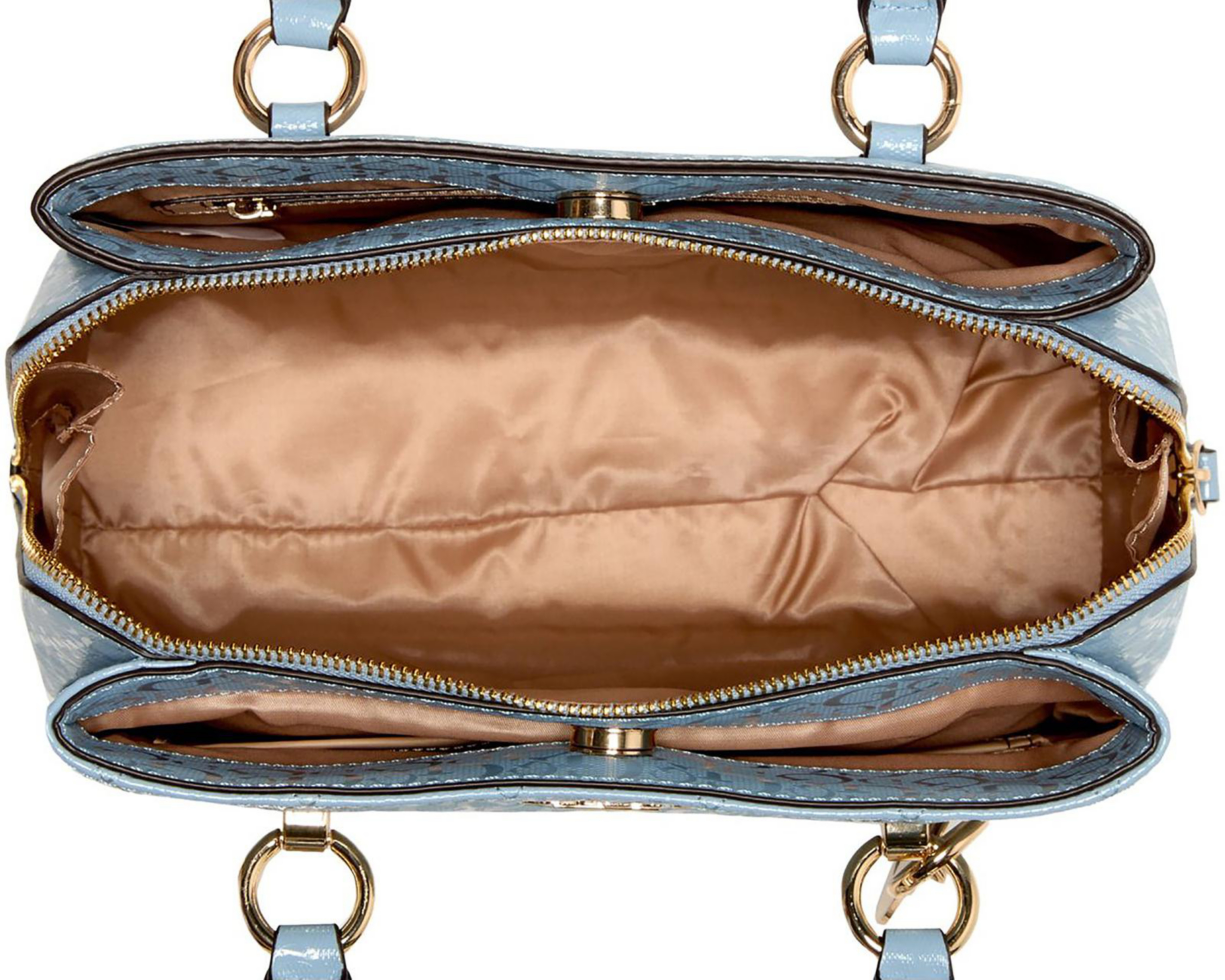 Foto 4 pulgar | Bolsa de Mano Guess Stonia Satchel