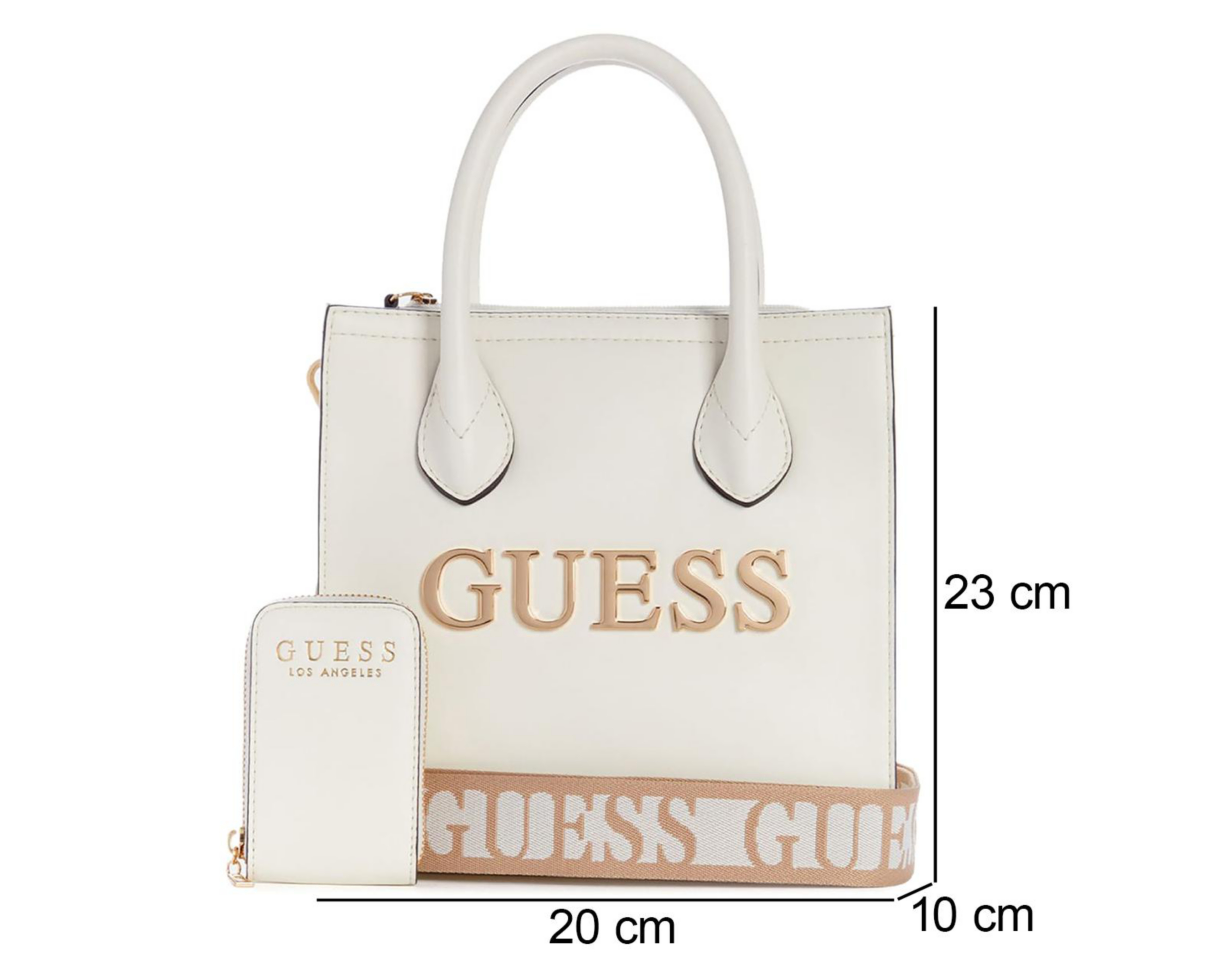 Foto 4 | Bolsa de Mano Guess Caracara con Monedero