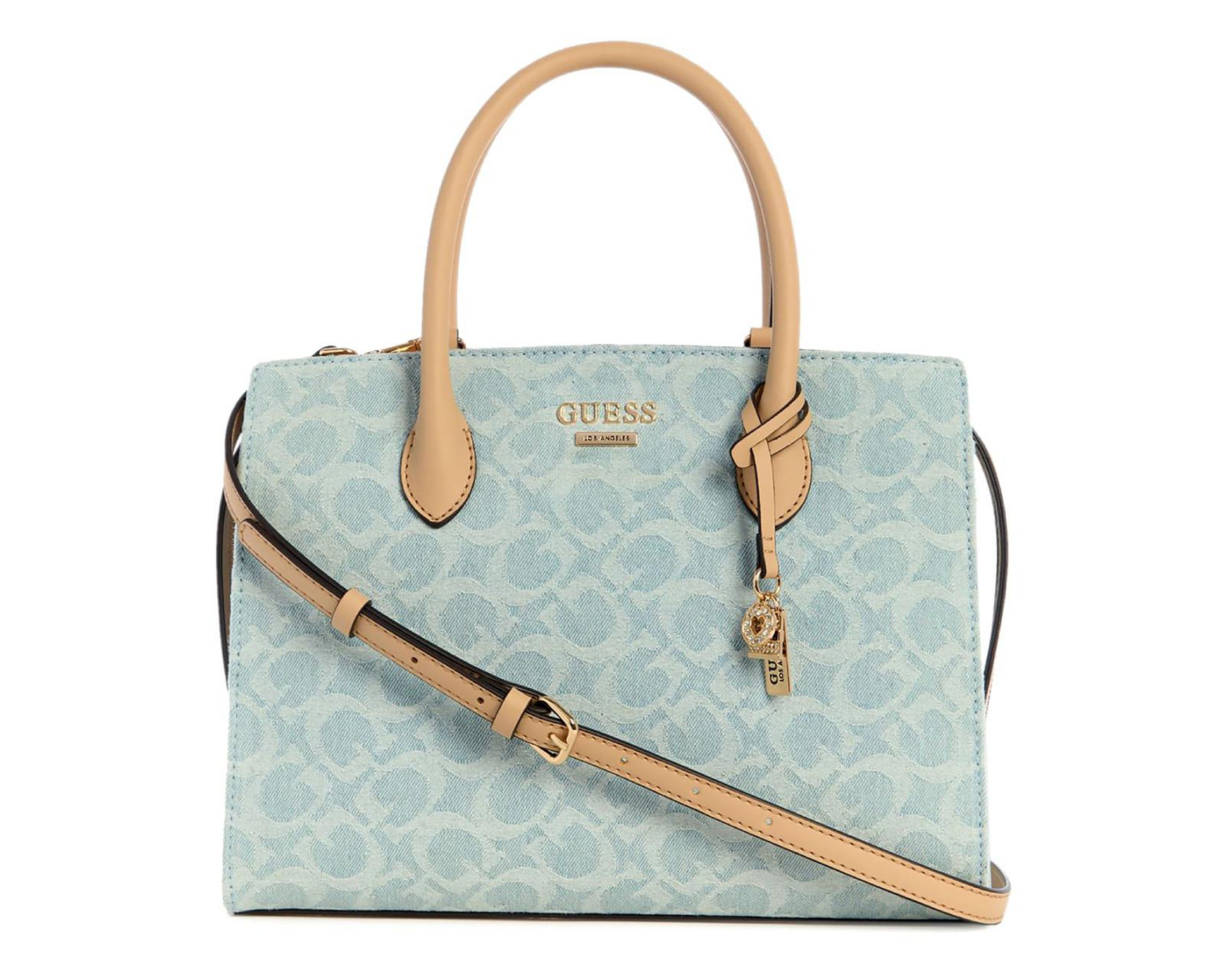 Foto 2 pulgar | Bolsa Cruzada Guess Berlyn Large Satchel