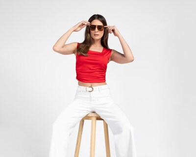 Foto 2 | Playera sin Mangas Sahara para Mujer