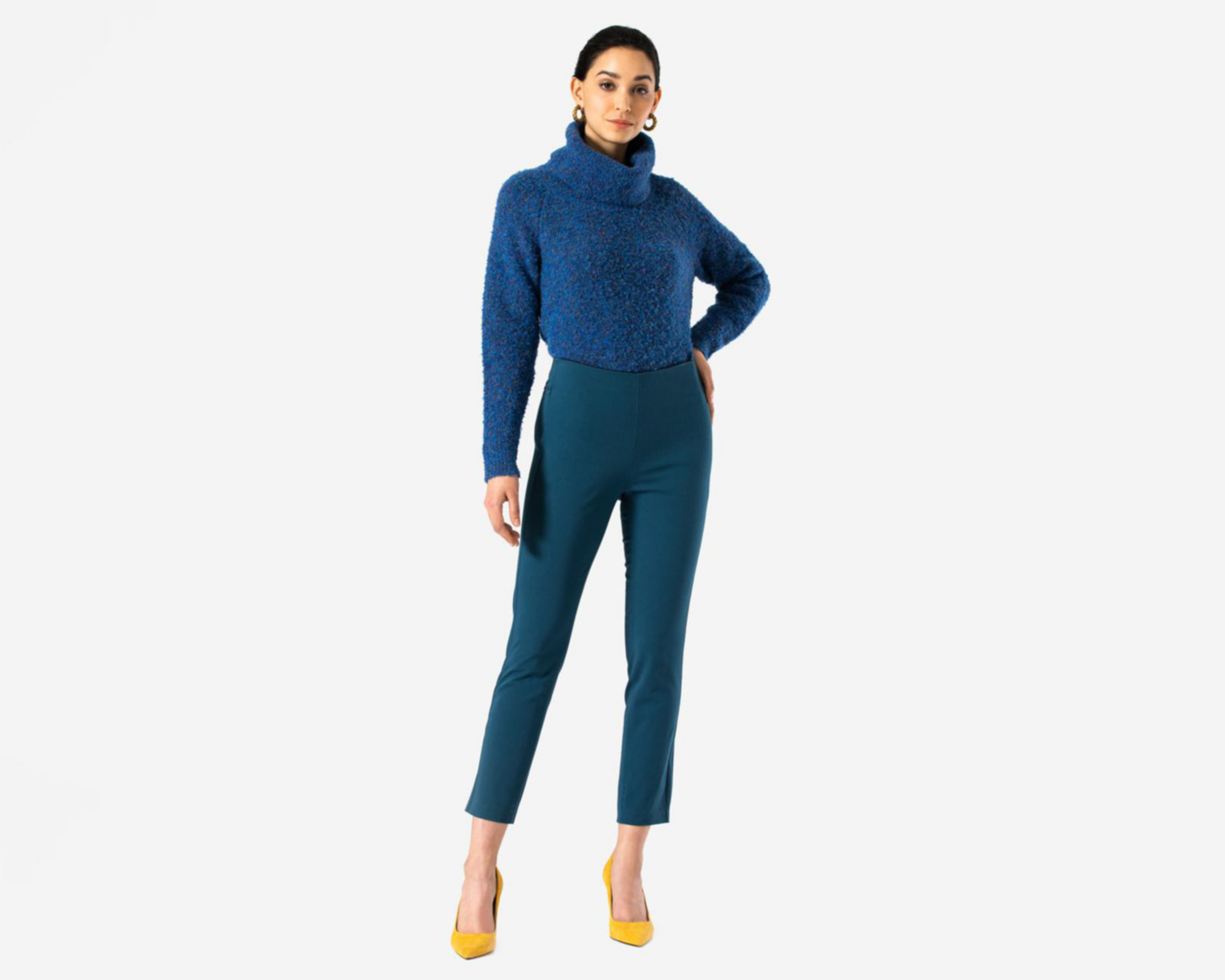 Foto 1 | Pantalón de Vestir Dockers Smart Storage Azul para Mujer