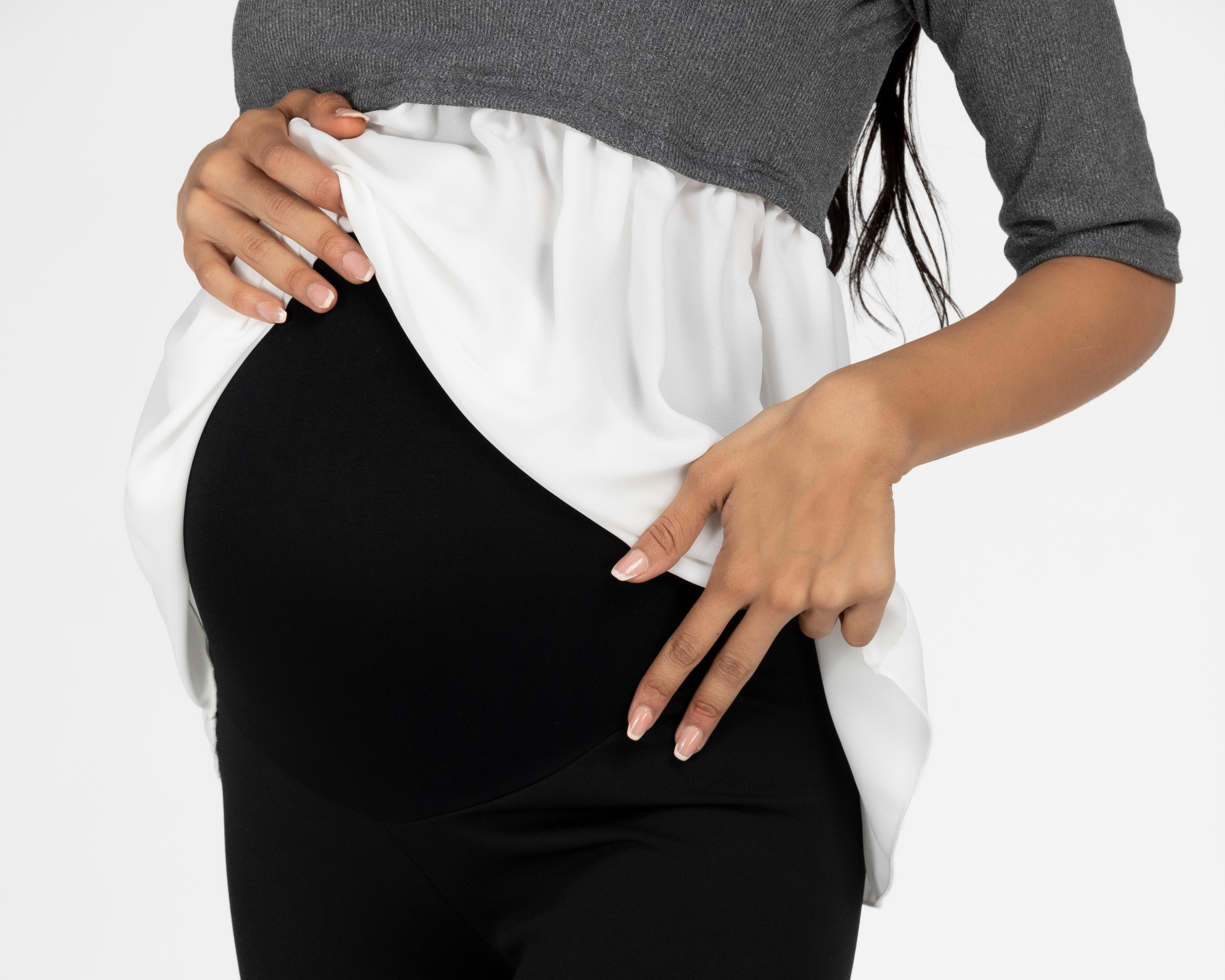 Foto 5 pulgar | Leggings de Maternidad Mamá Bella