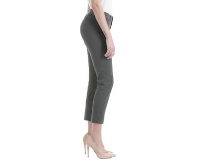 Foto 2 | Pantalón de Vestir Dockers Refined Slim Ankle Gris para Mujer