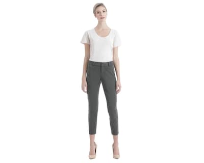 Foto 4 | Pantalón de Vestir Dockers Refined Slim Ankle Gris para Mujer