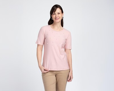 Foto 1 | Playera con Cuello Redondo Sahara para Mujer