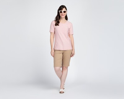 Foto 2 | Playera con Cuello Redondo Sahara para Mujer