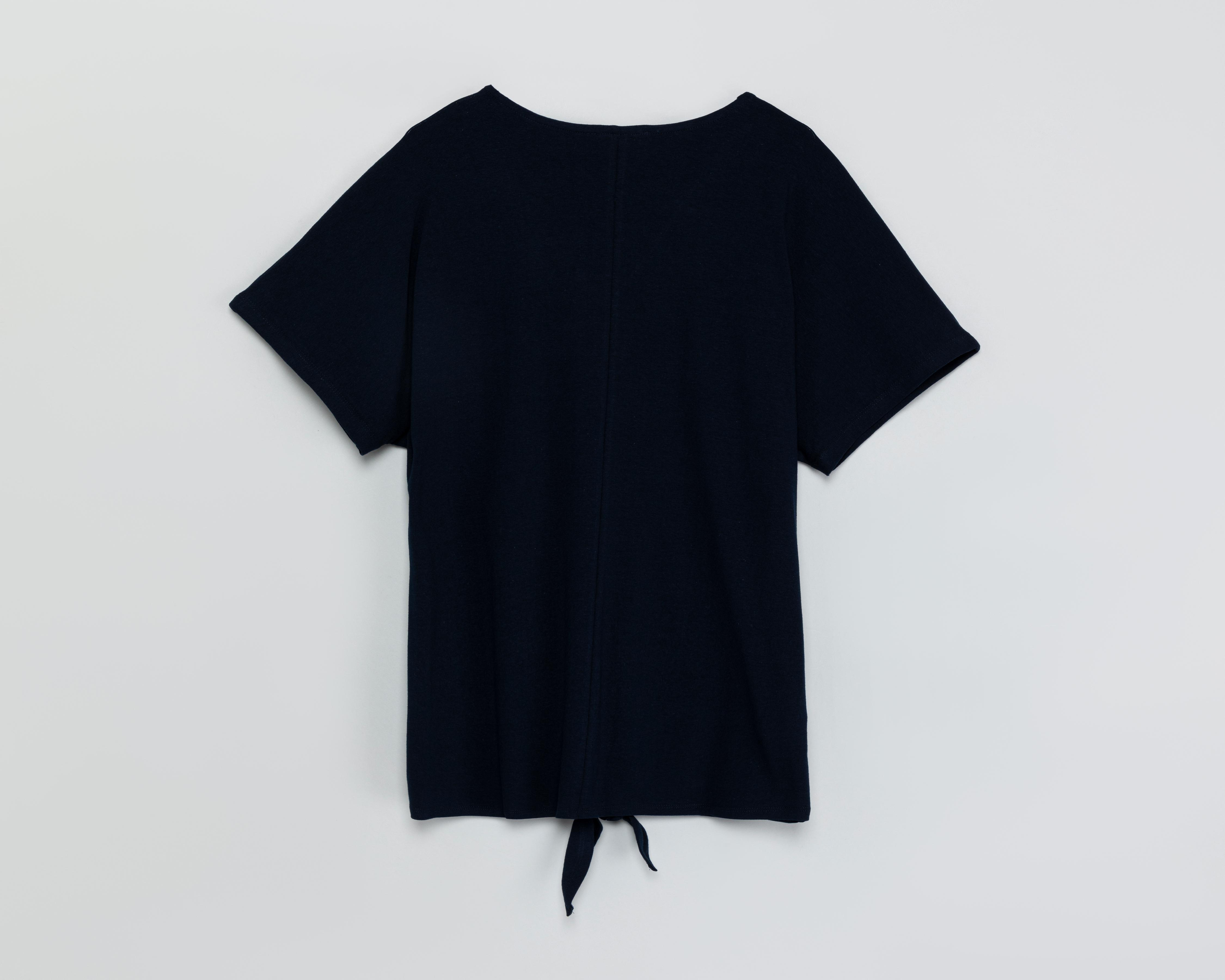 Foto 3 pulgar | Playera Cuello V Sahara para Mujer