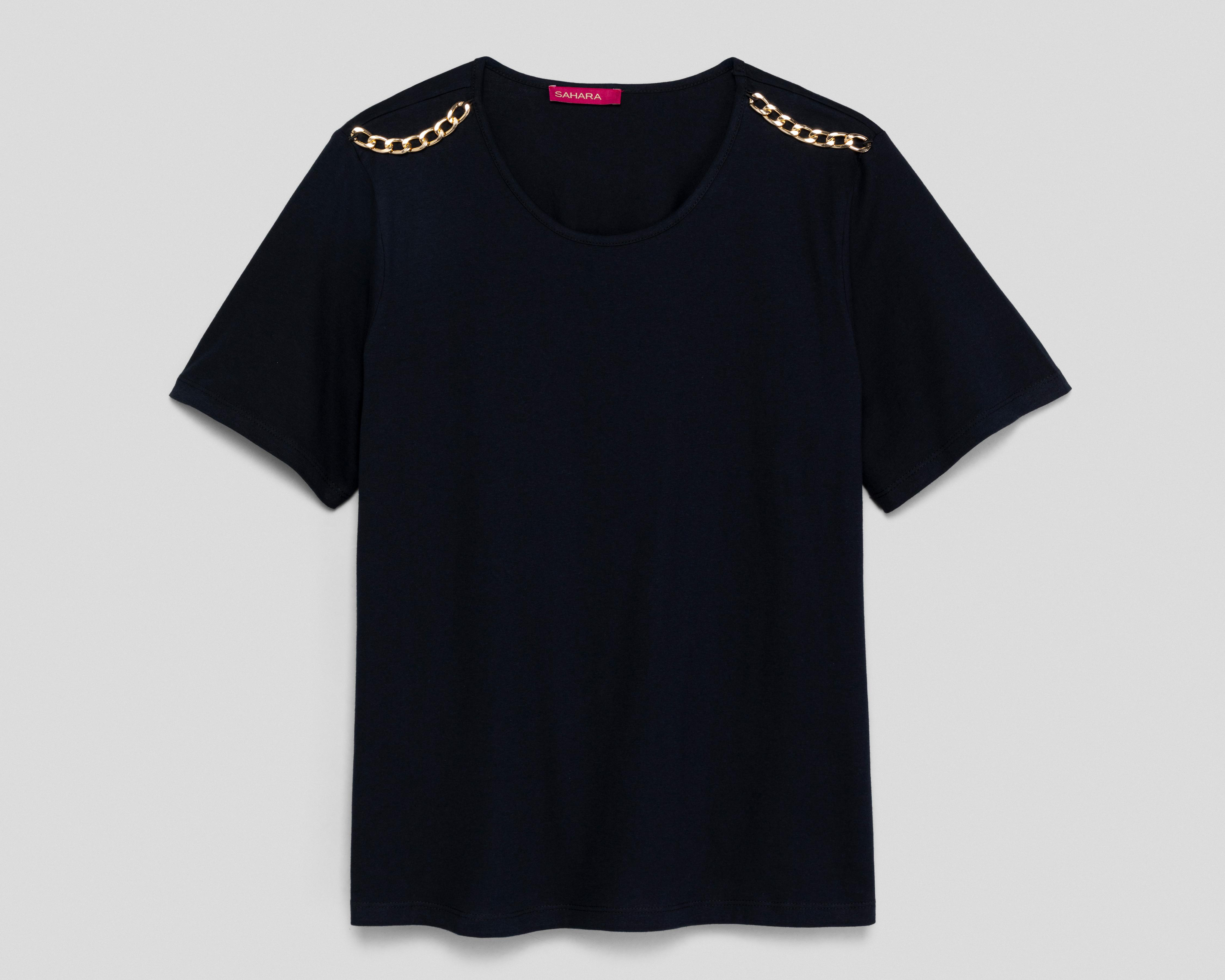 Foto 1 | Playera Cuello Redondo Sahara para Mujer