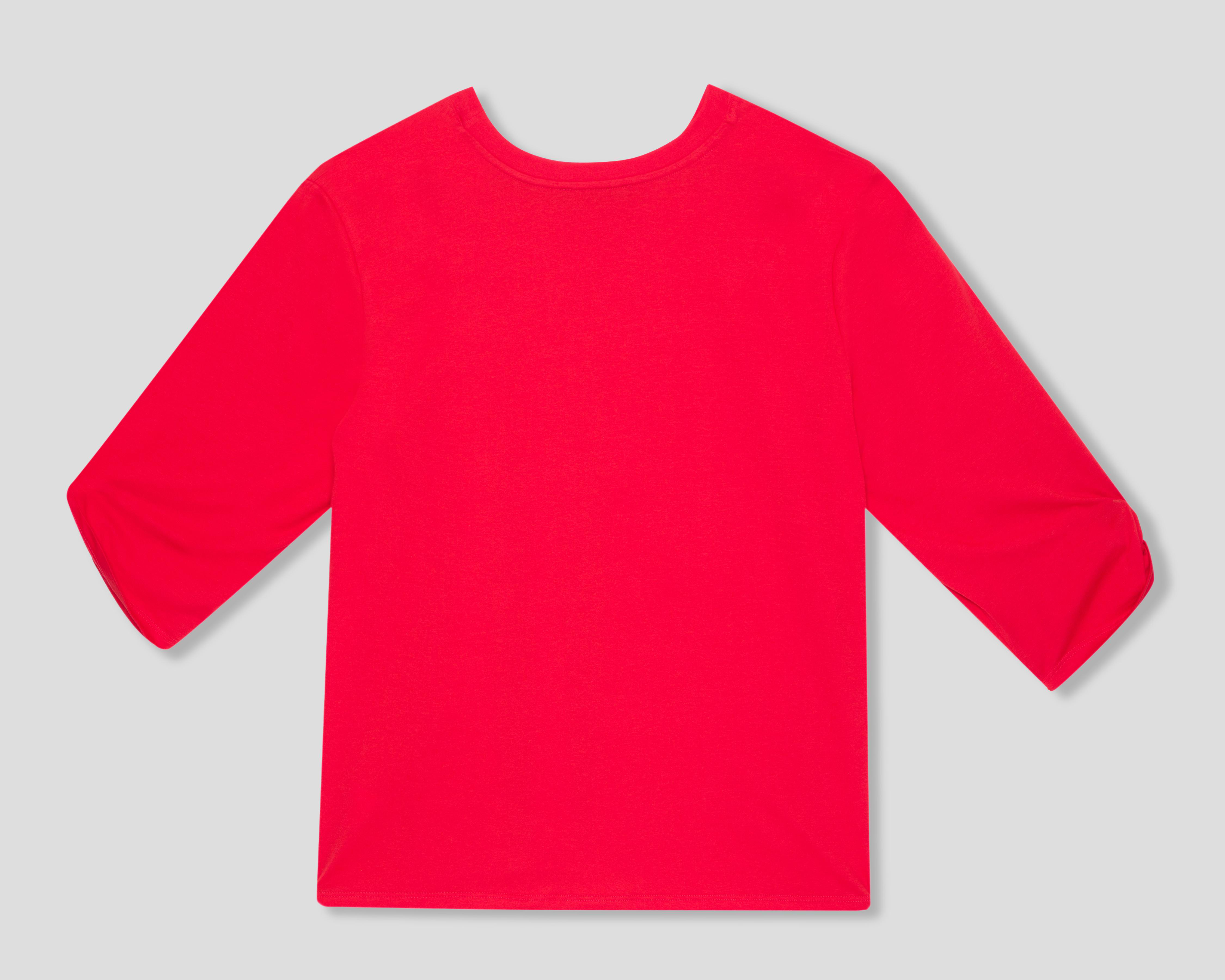 Foto 3 pulgar | Blusa Roja Sahara para Mujer