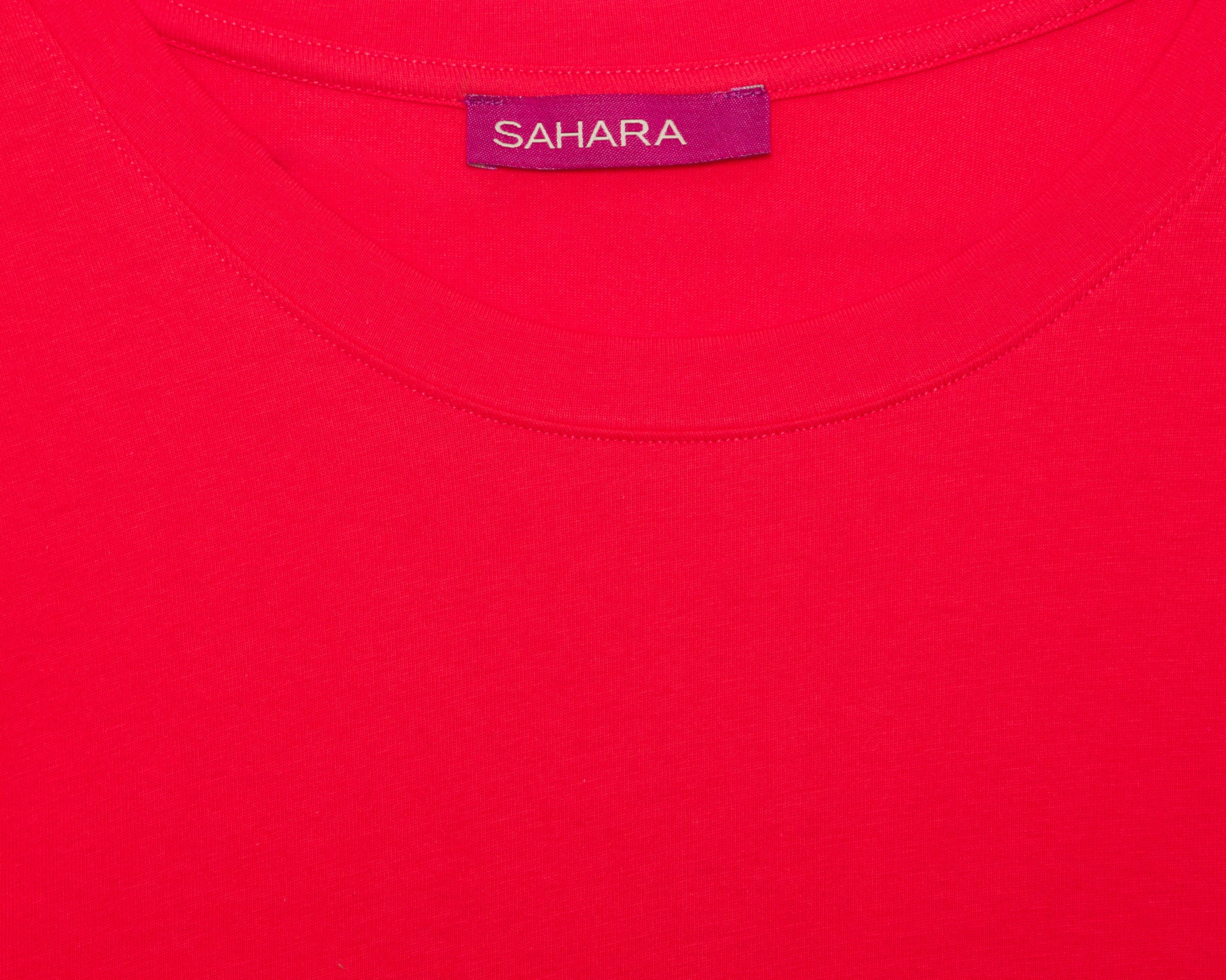 Foto 4 pulgar | Blusa Roja Sahara para Mujer