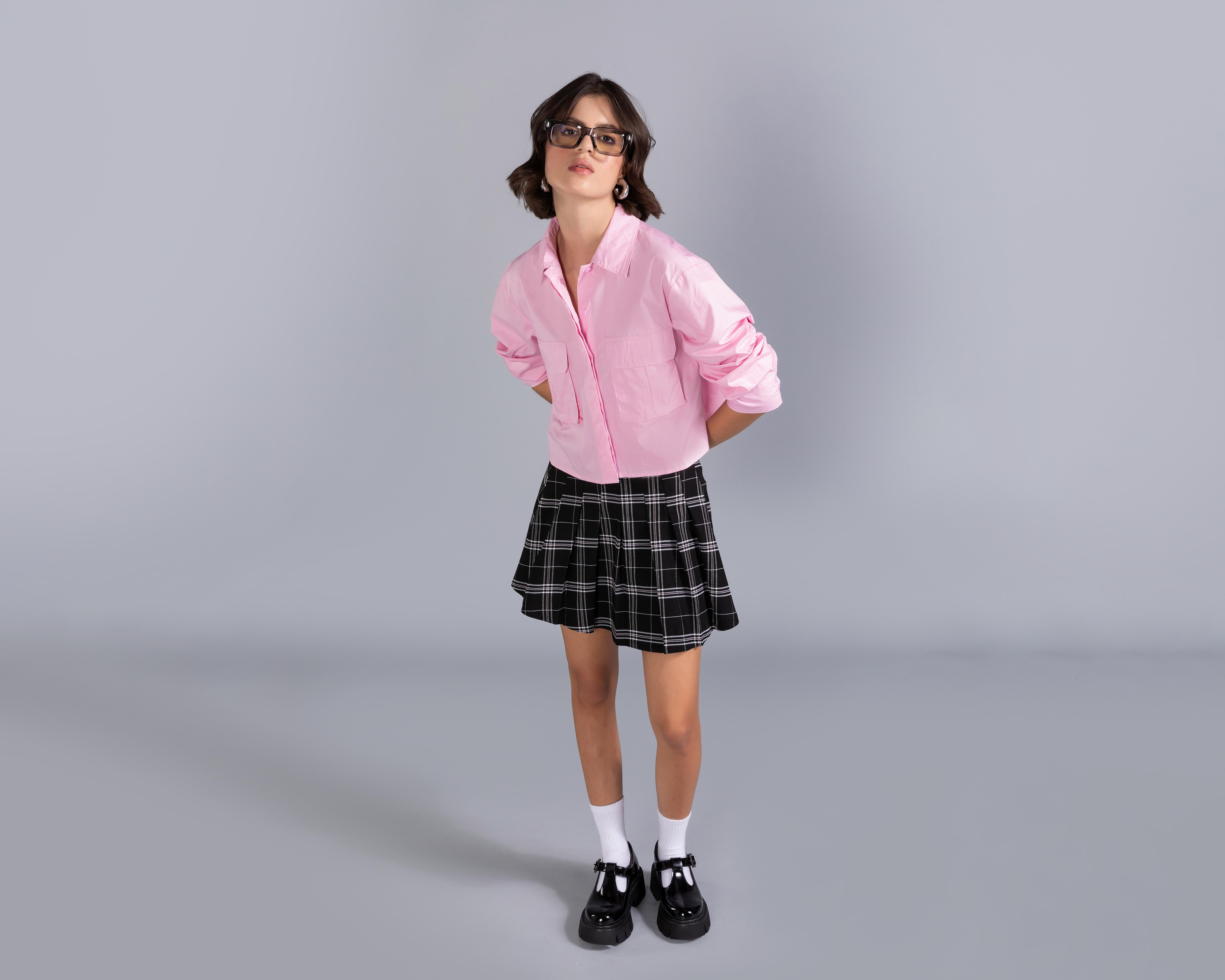 Foto 2 pulgar | Camisa Strona Manga Larga para Mujer