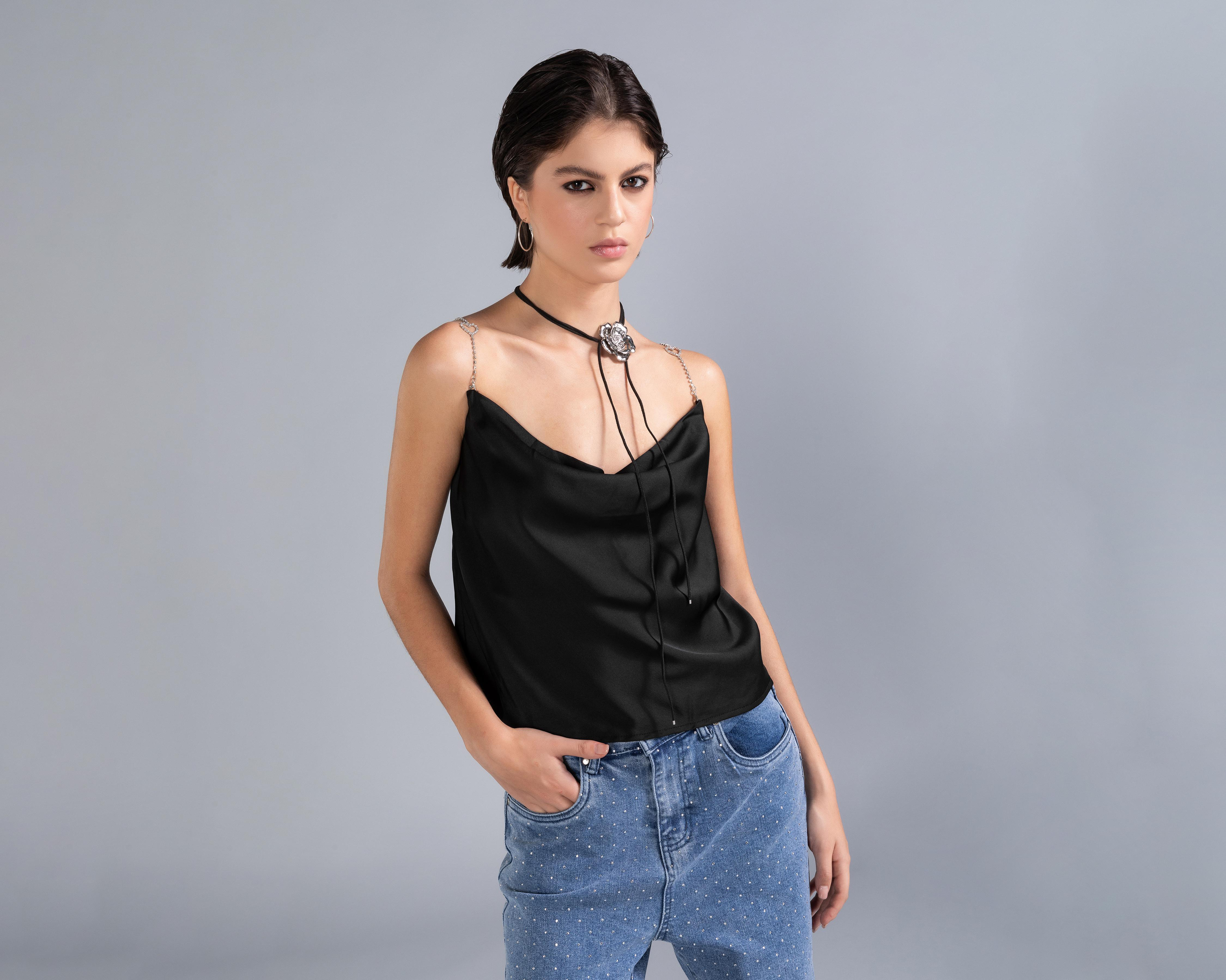 Foto 1 | Top Strona con Pedrería para Mujer