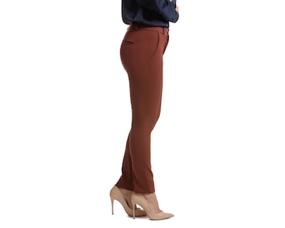 Foto 3 | Pantalón de Vestir Dockers Café para Mujer