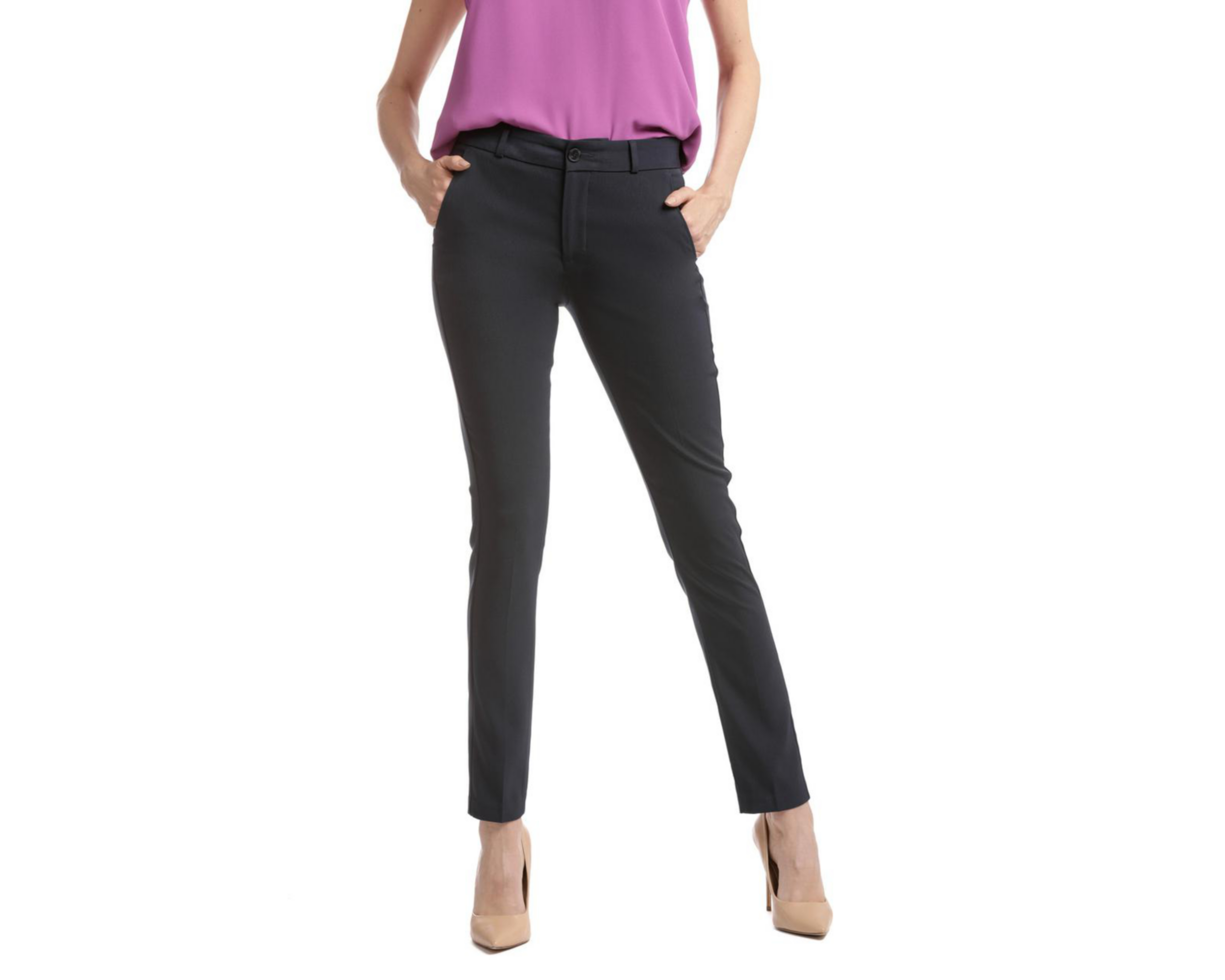 Pantalón de Vestir Dockers Gris para Mujer