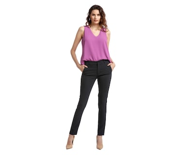Foto 2 | Pantalón de Vestir Dockers Gris para Mujer