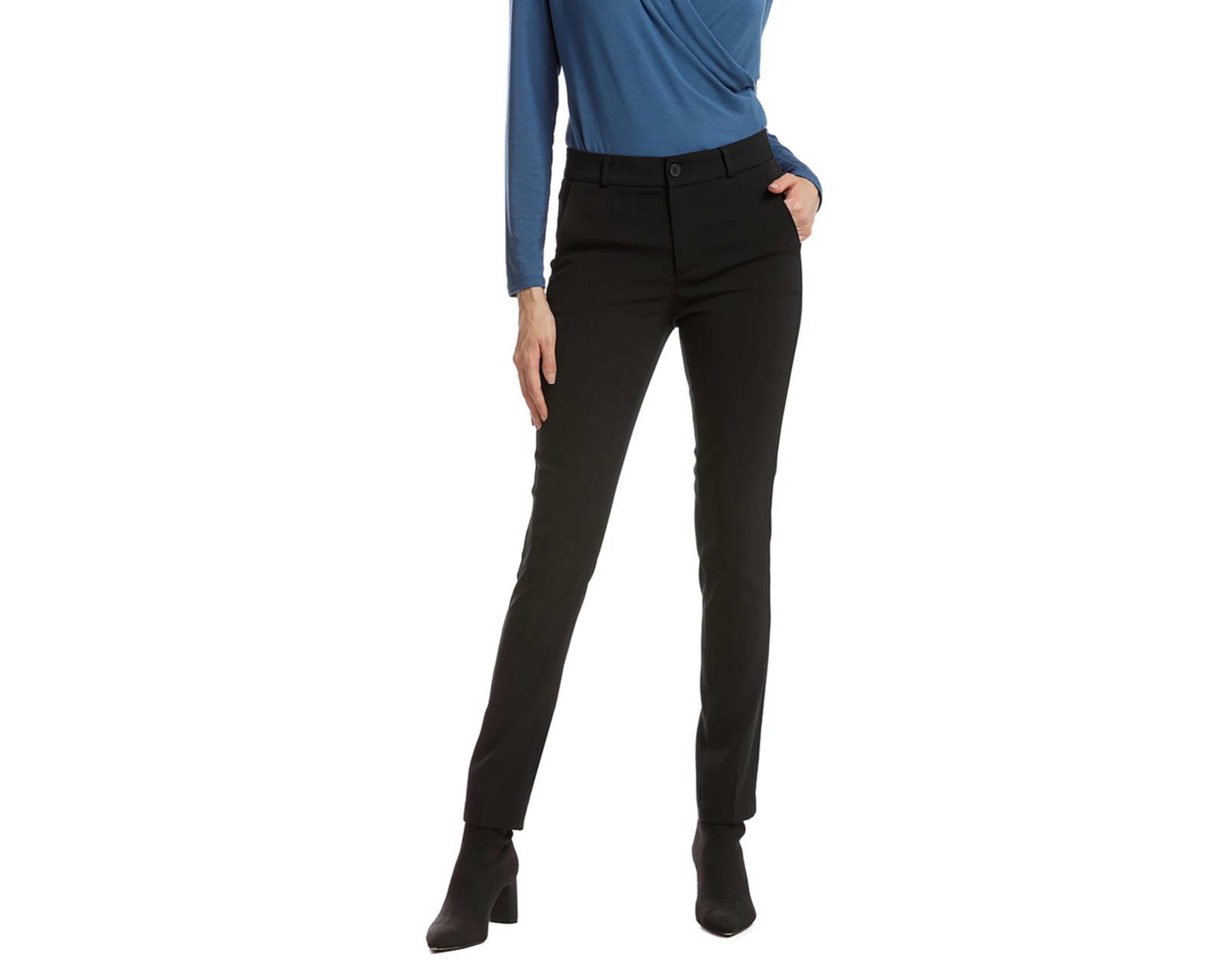 Foto 1 | Pantalón de Vestir Dockers Negro para Mujer