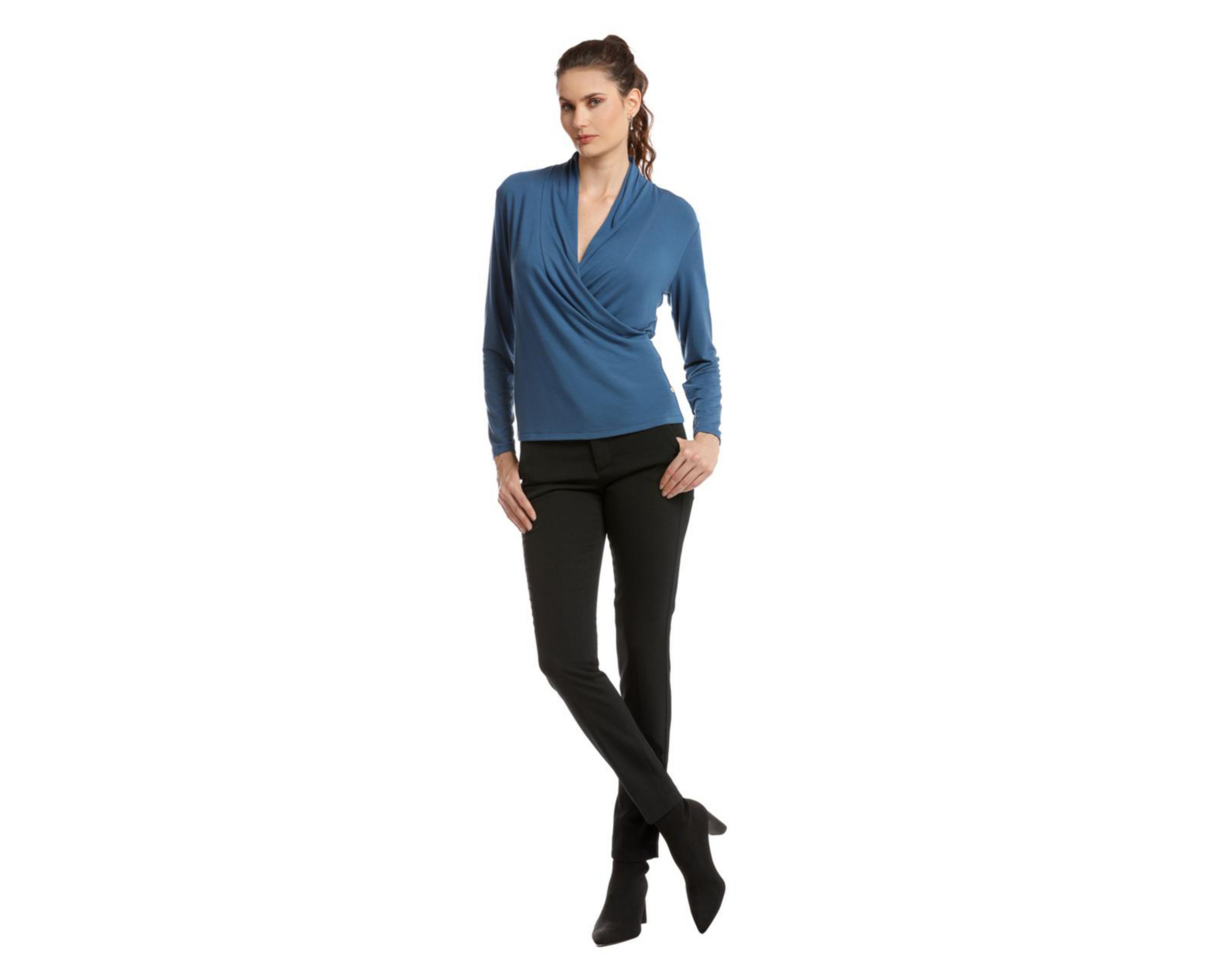 Foto 3 pulgar | Pantalón de Vestir Dockers Negro para Mujer