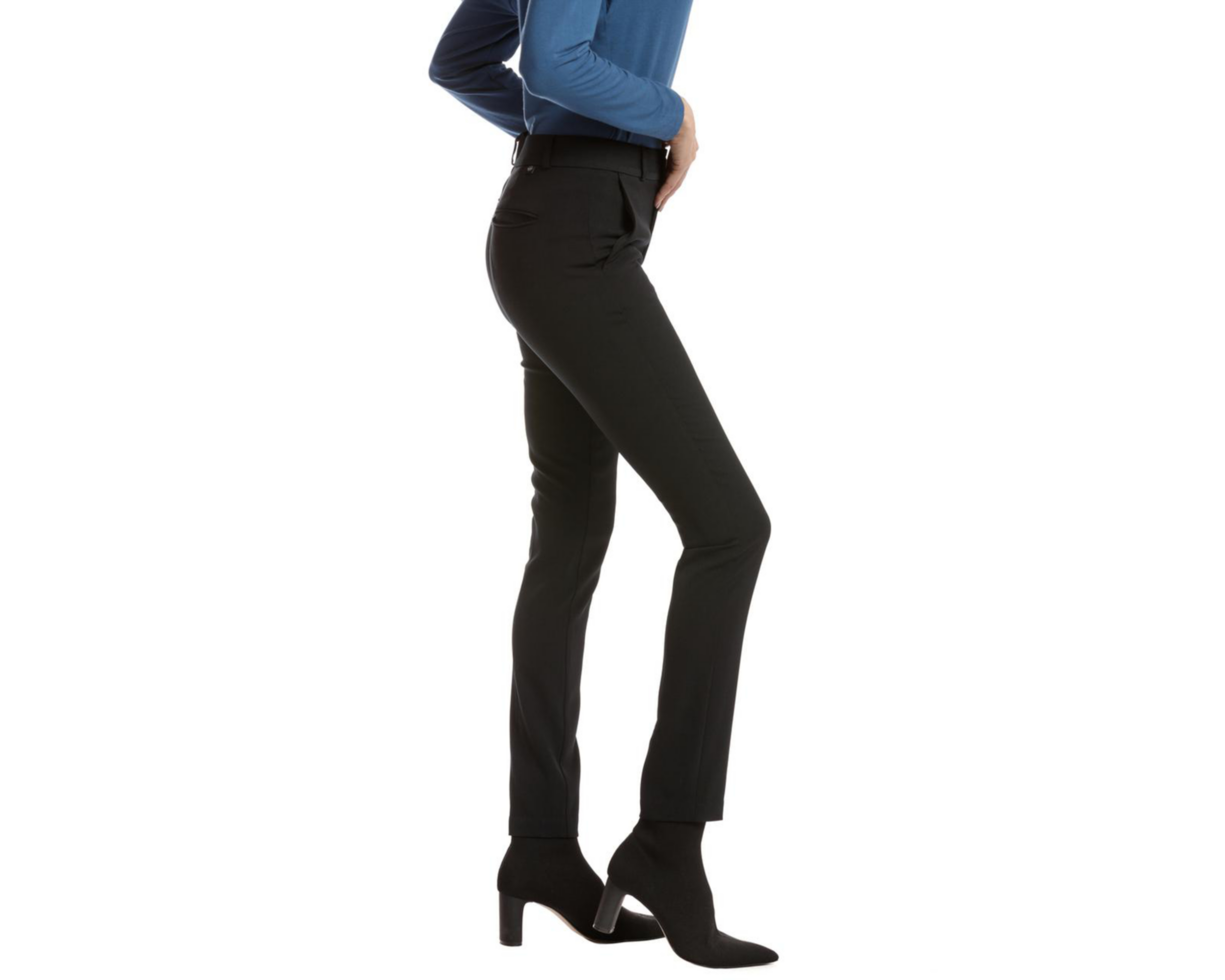 Foto 4 pulgar | Pantalón de Vestir Dockers Negro para Mujer