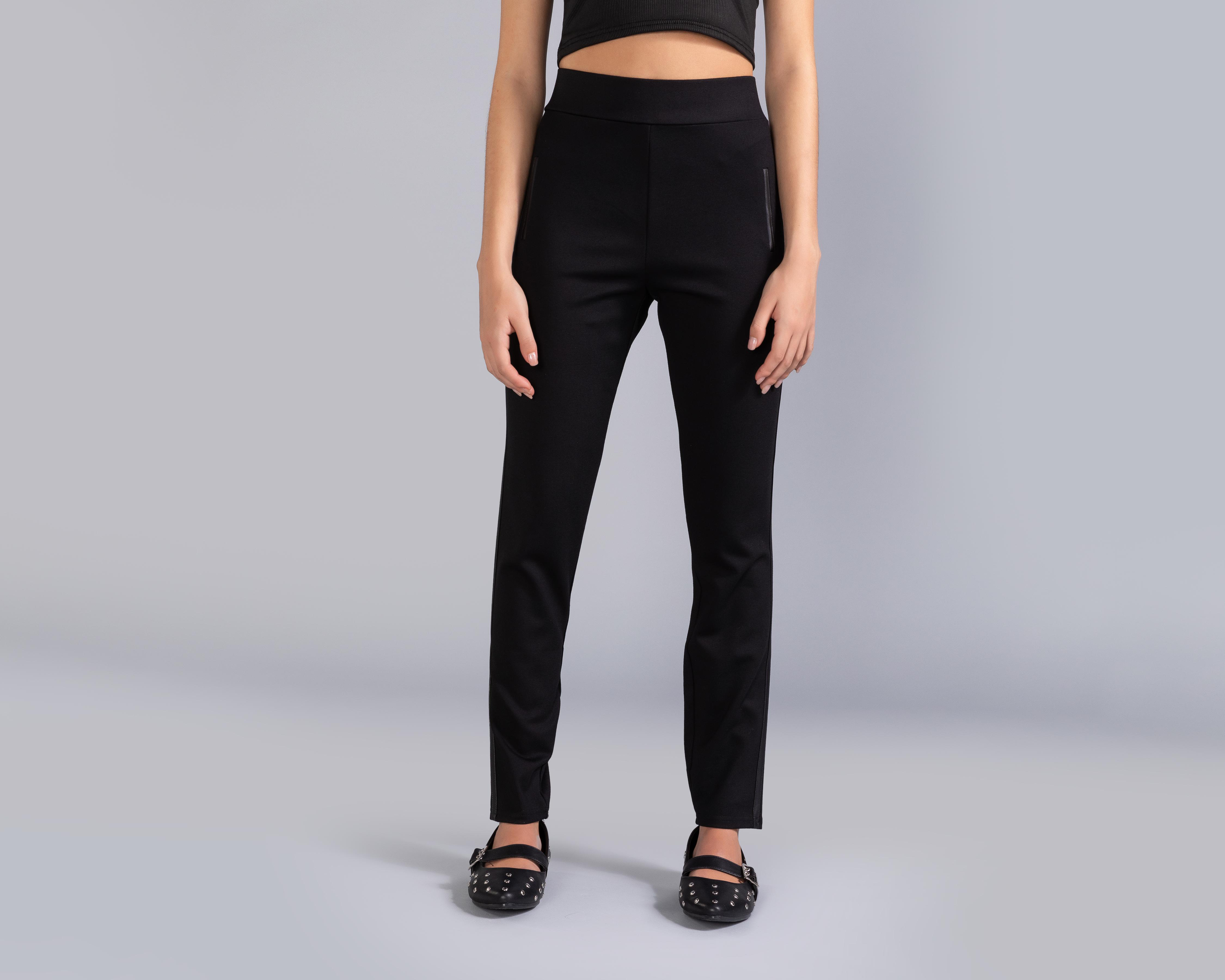 Foto 3 pulgar | Leggings Negros Strona para Mujer