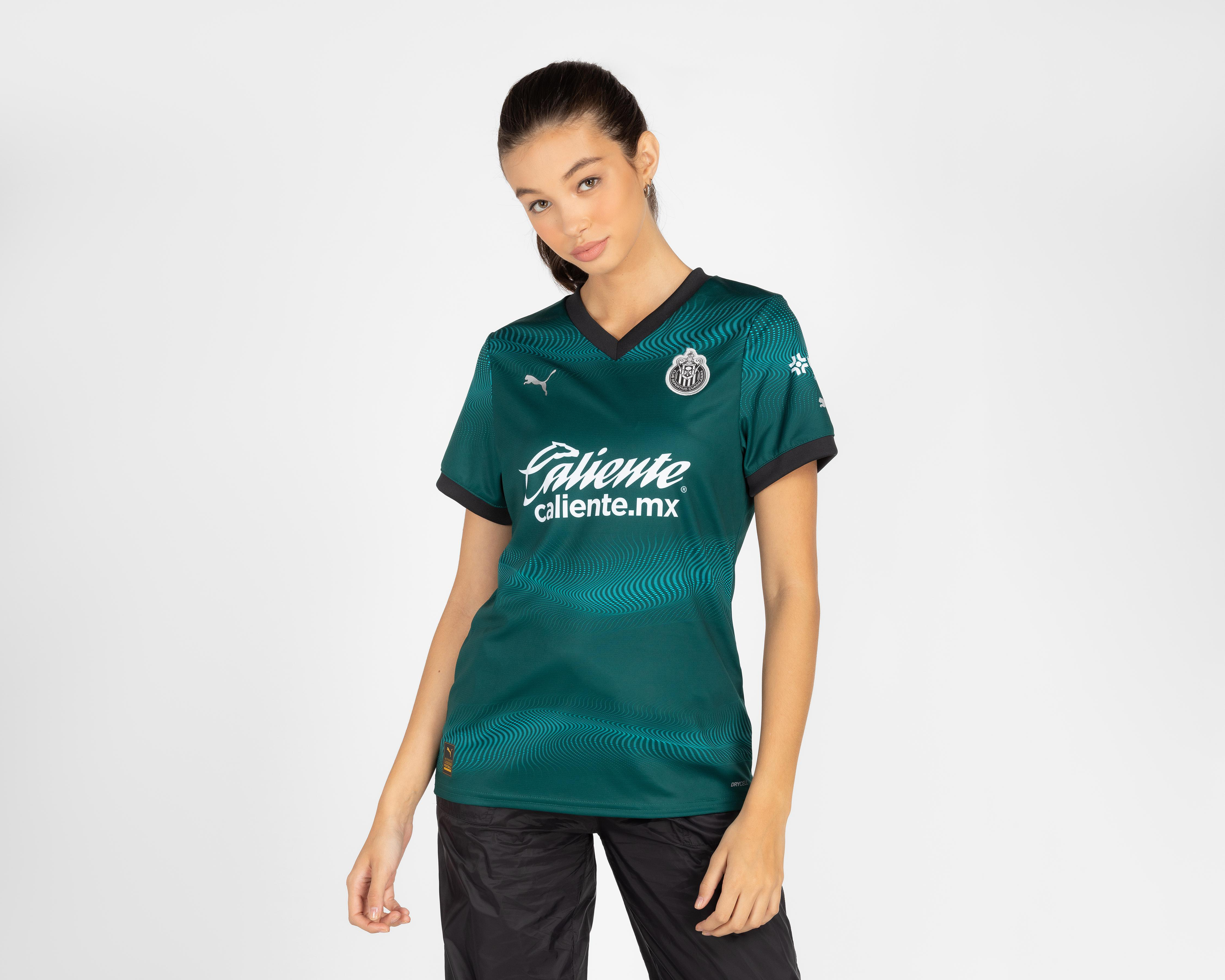 Exclusivo en línea Jersey Puma Chivas 23-24 Réplica para Mujer Precio contado: