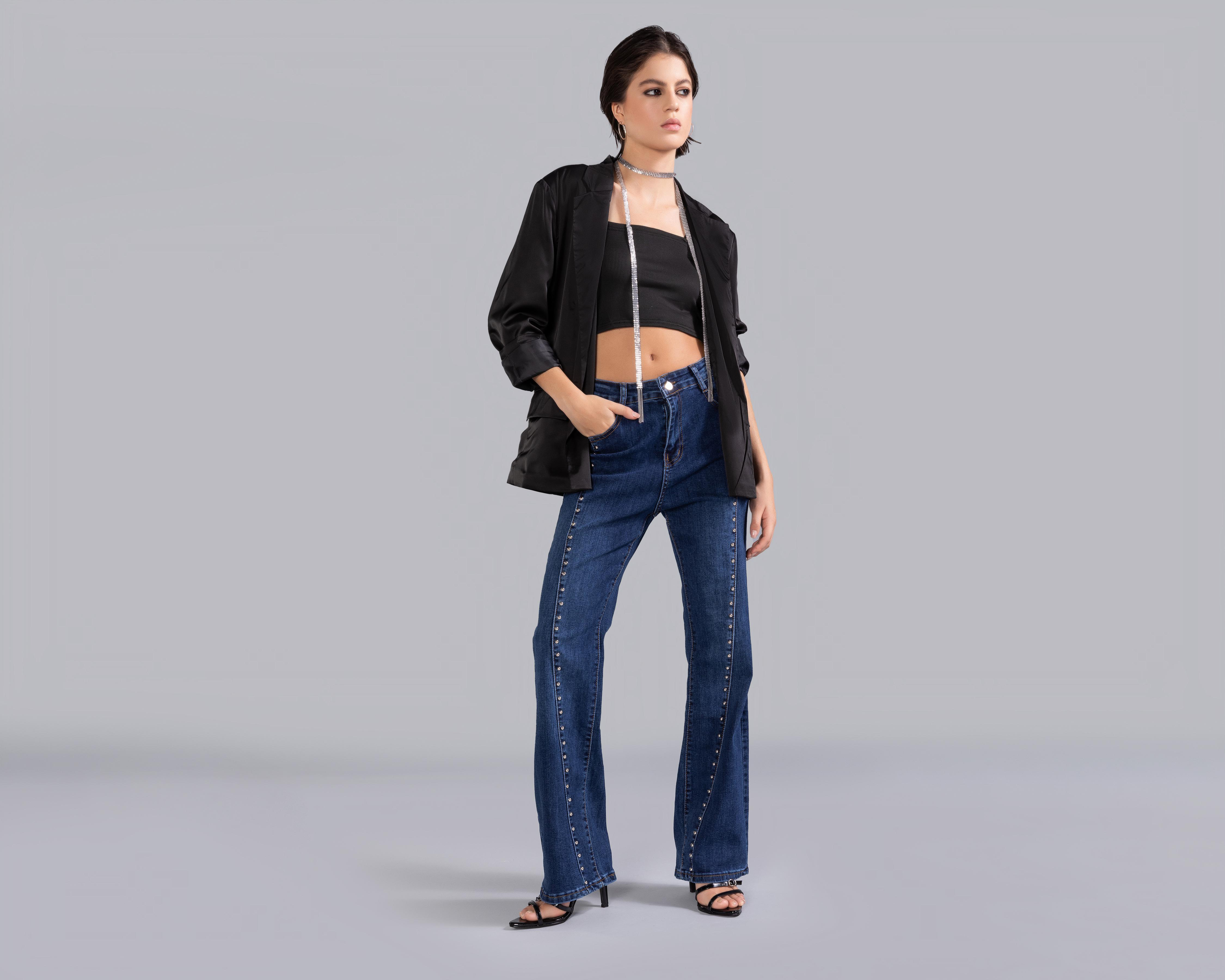Jeans Flare Strona para Mujer