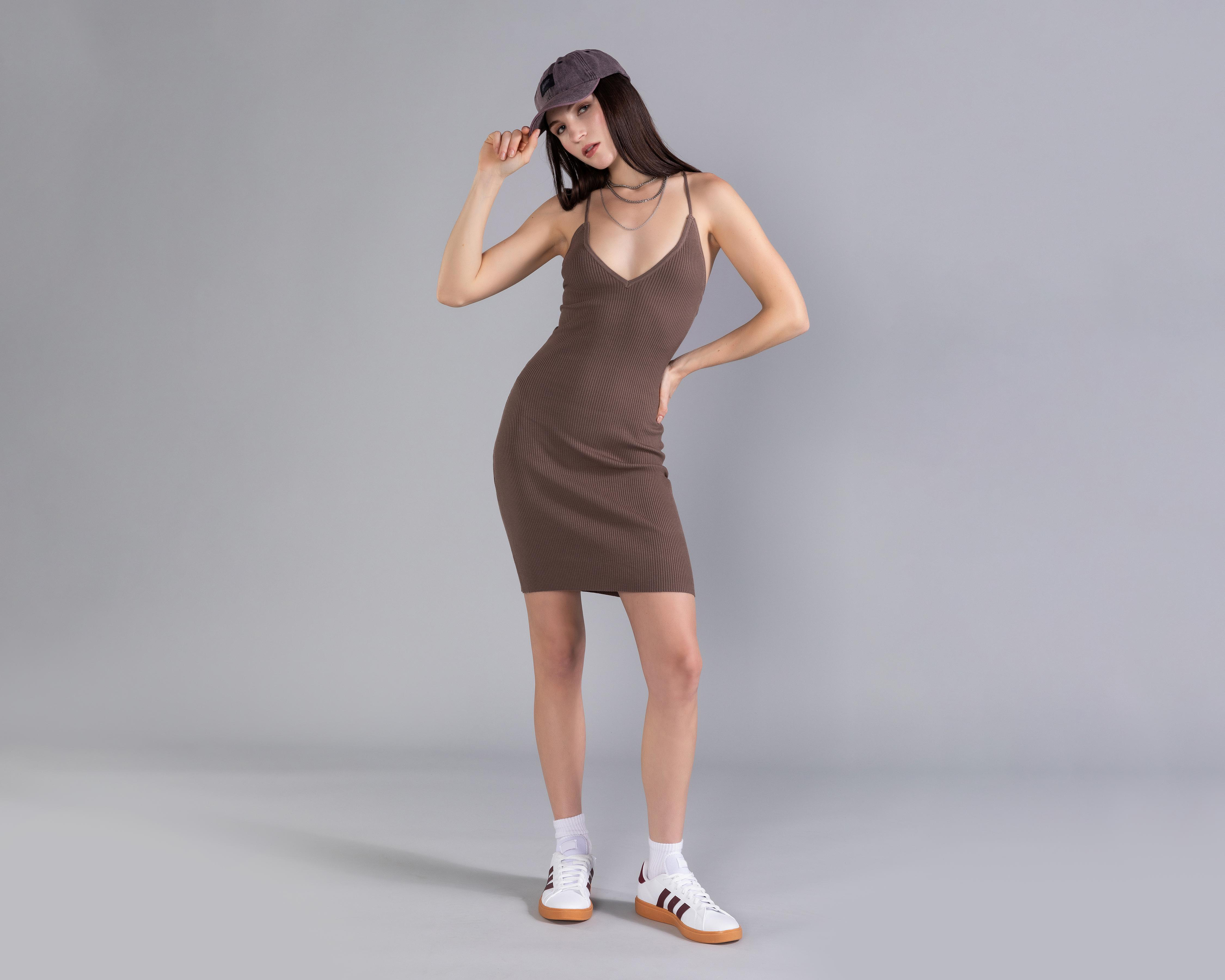 Foto 1 | Vestido Casual Strona Cocoa para Mujer