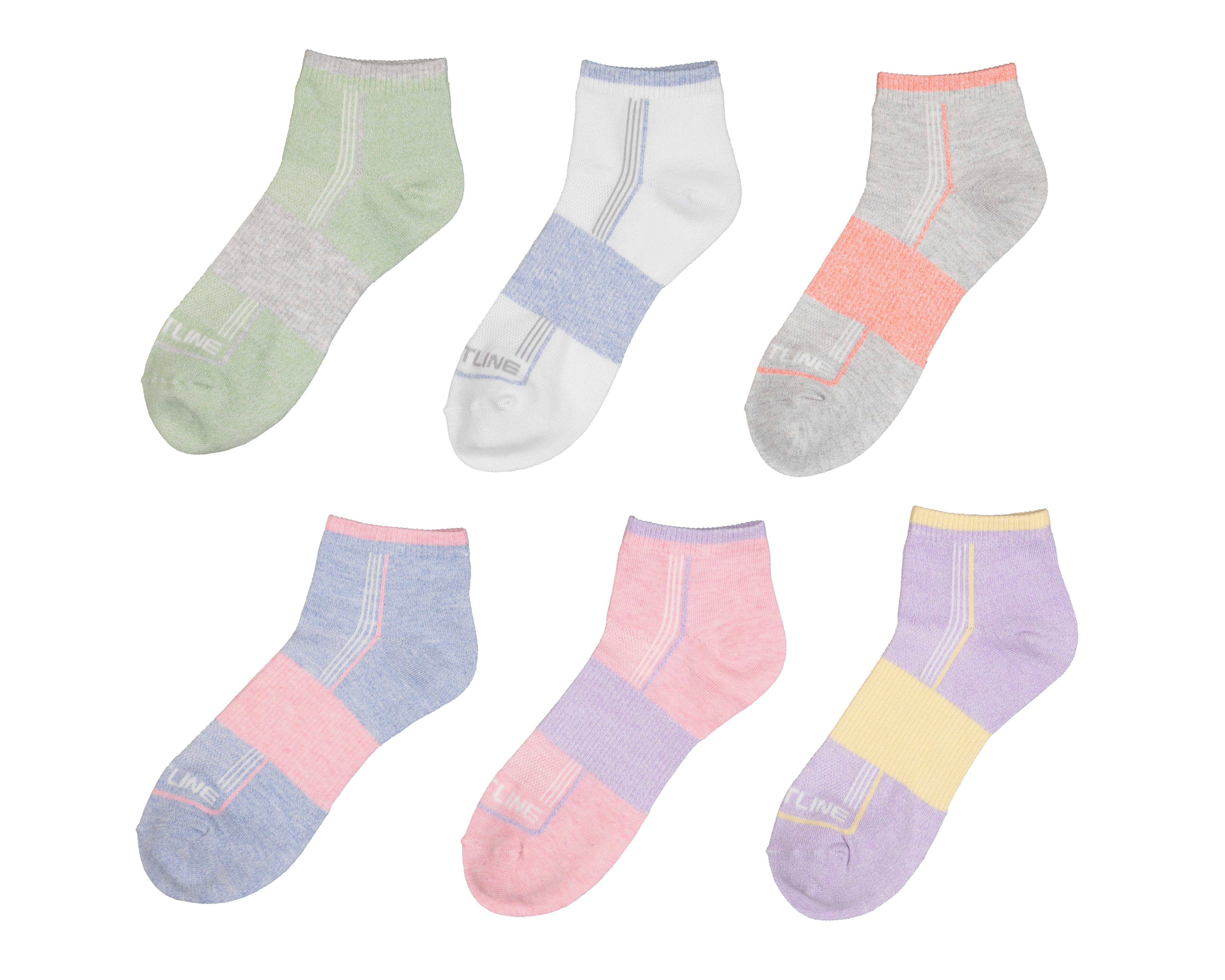 Calcetas Deportivas Tines Sportline para Mujer 6 Pares $120