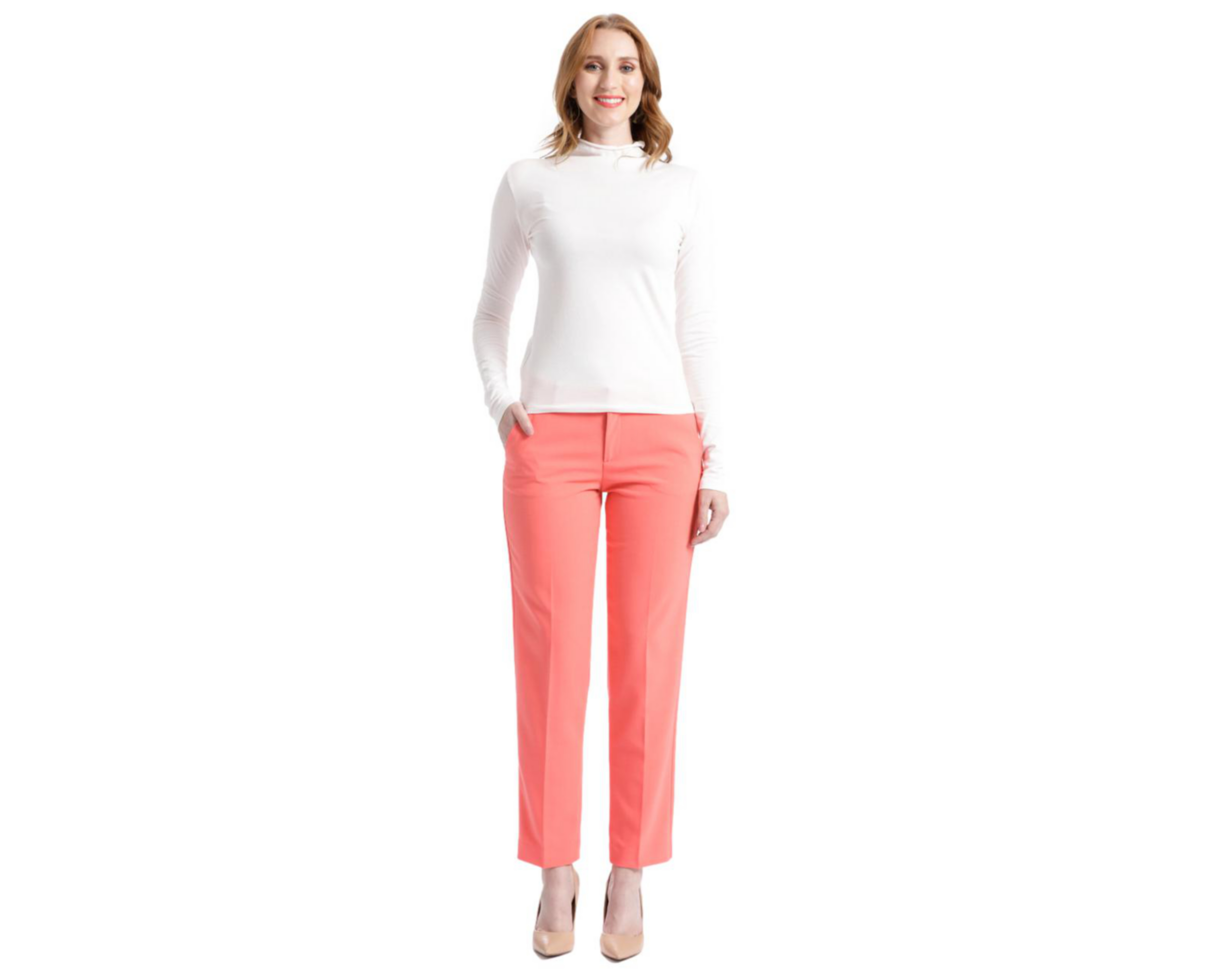 Foto 4 | Pantalón de Vestir Dockers New Refined Rosa para Mujer