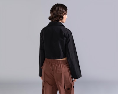 Foto 3 | Gabardina Corta Strona para Mujer
