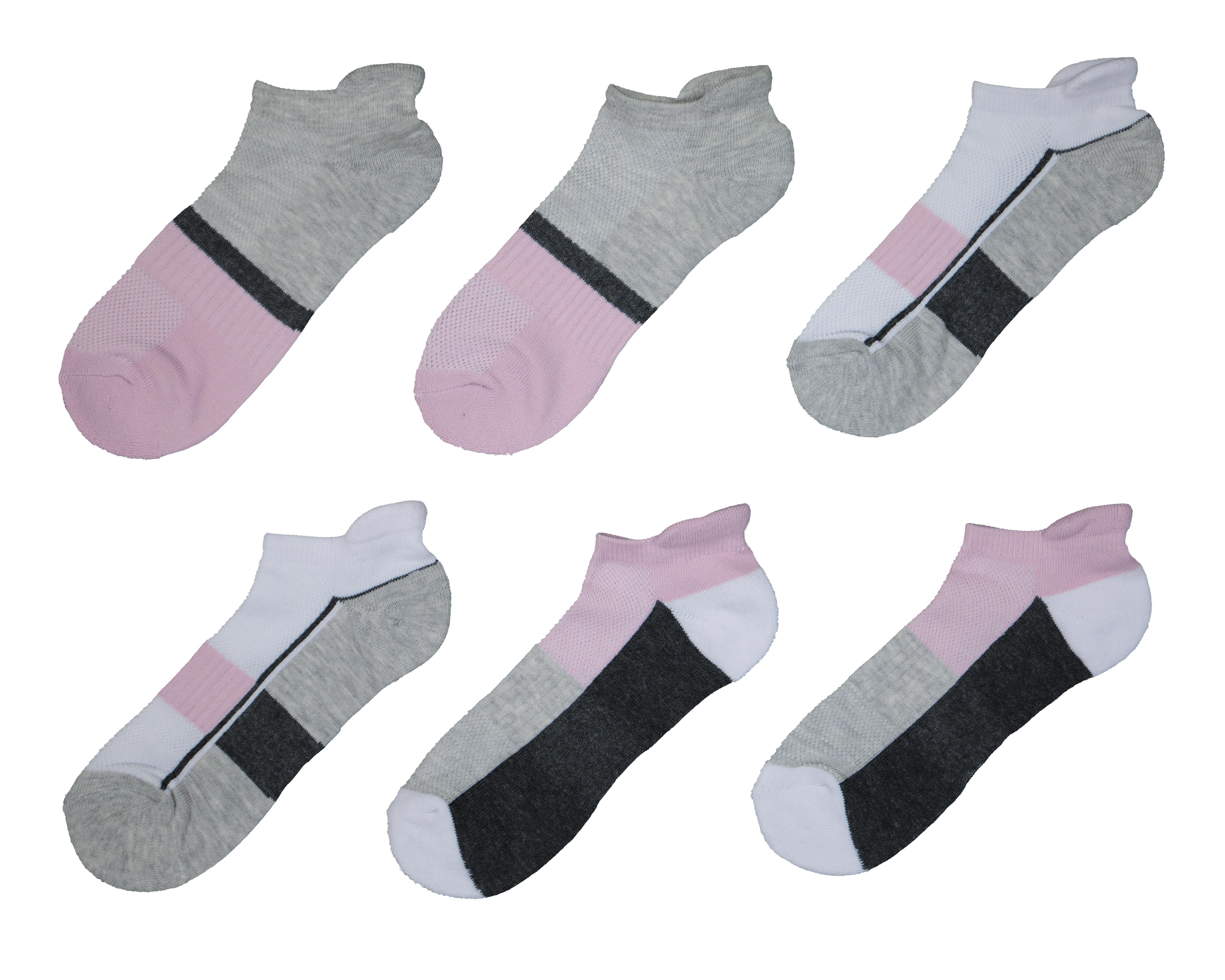 Foto 2 pulgar | Calcetas Deportivas Tines Sportline Cool-Tek para Mujer 6 Pares