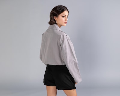 Foto 3 | Gabardina Corta Strona para Mujer