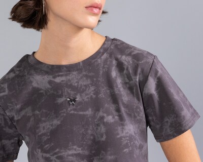 Foto 4 | Playera Strona Manga Corta para Mujer