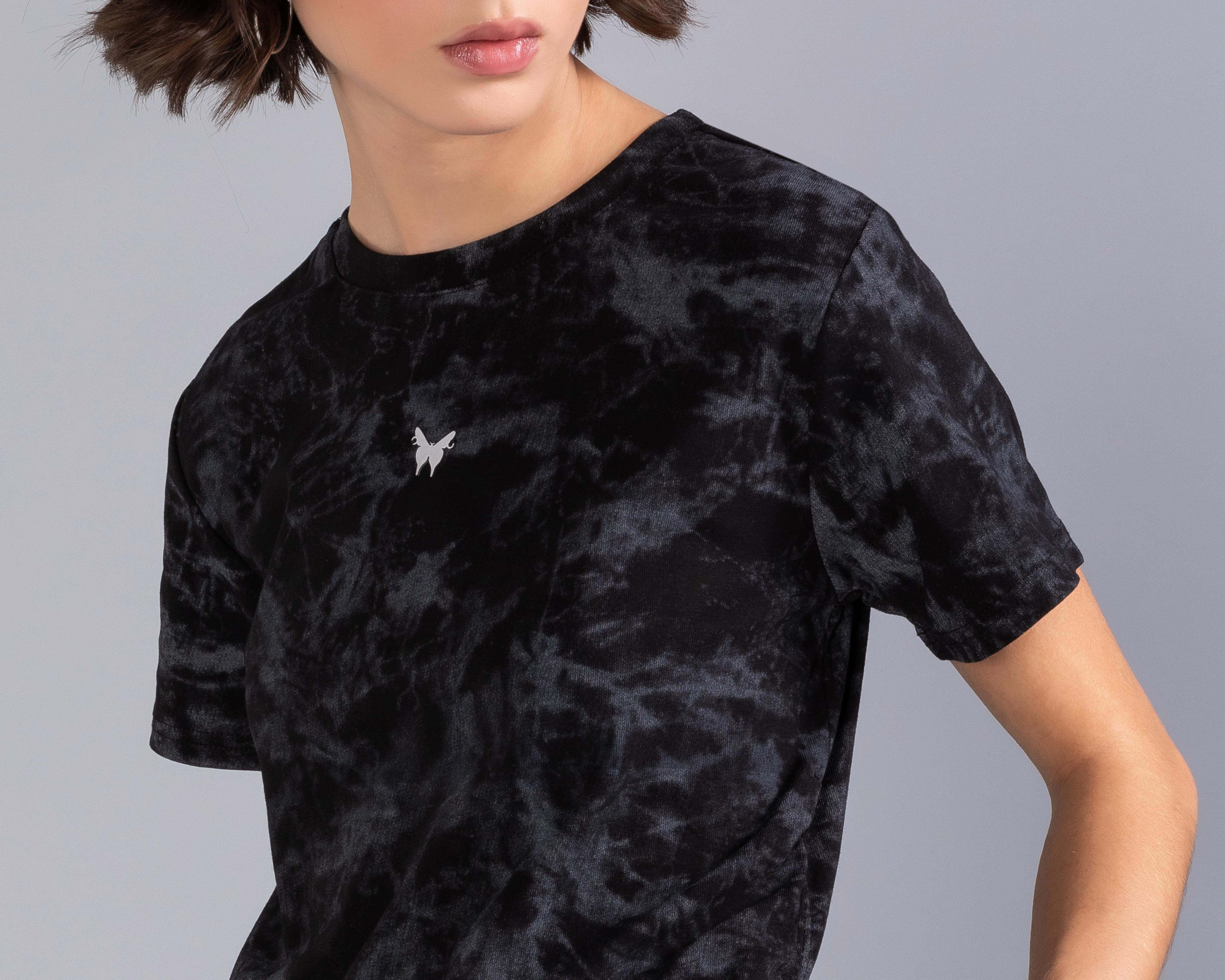 Foto 5 pulgar | Playera Strona Manga Corta para Mujer