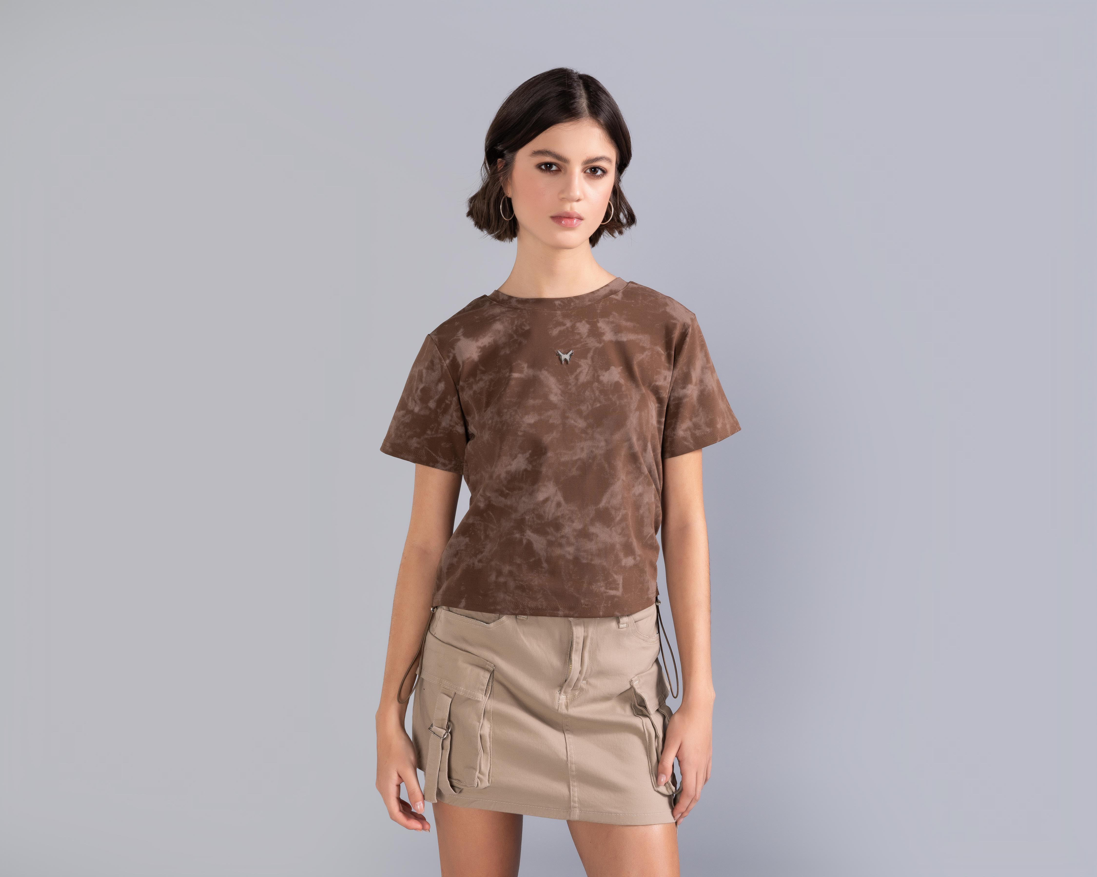 Foto 2 | Playera Strona Manga Corta para Mujer