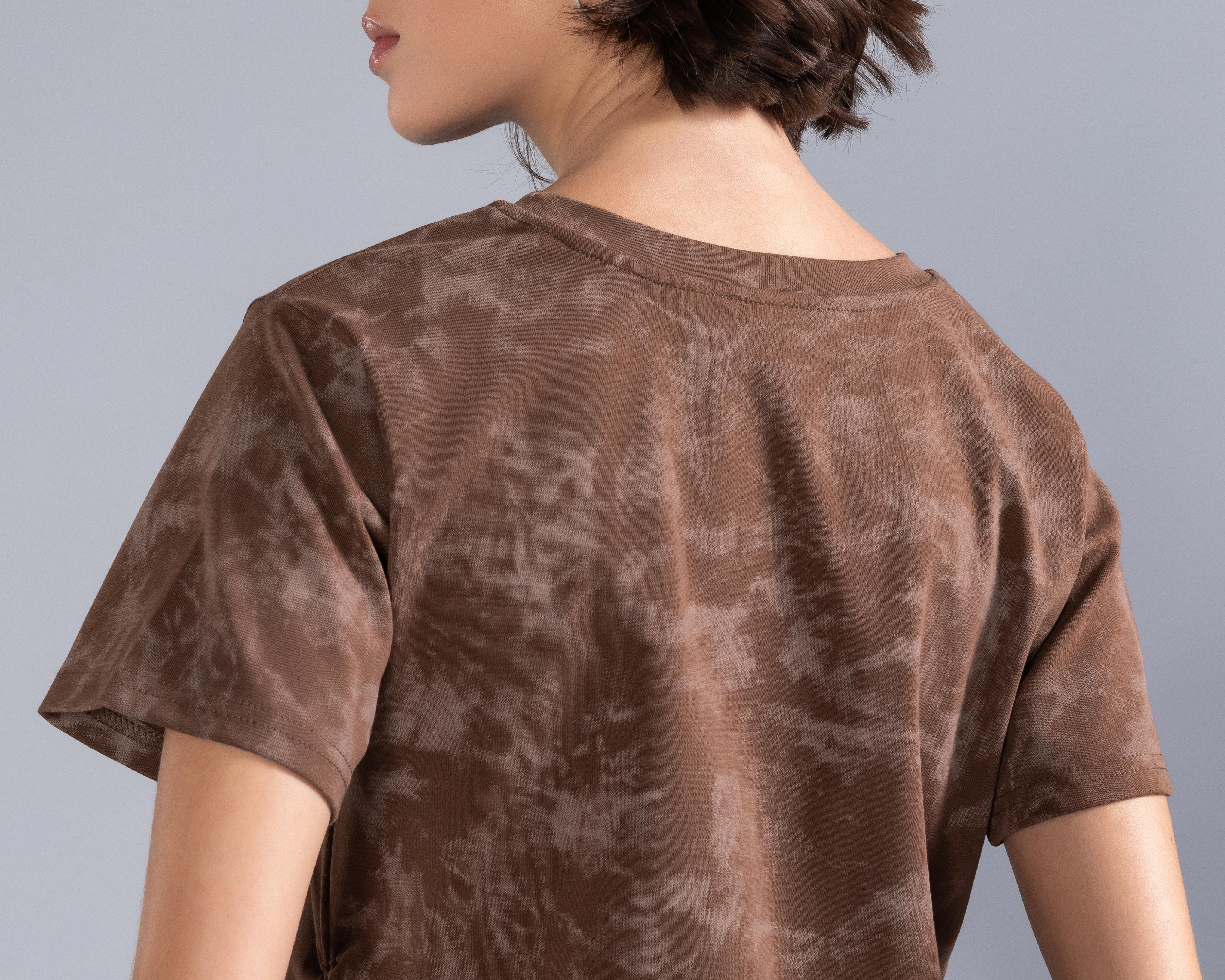 Foto 6 pulgar | Playera Strona Manga Corta para Mujer
