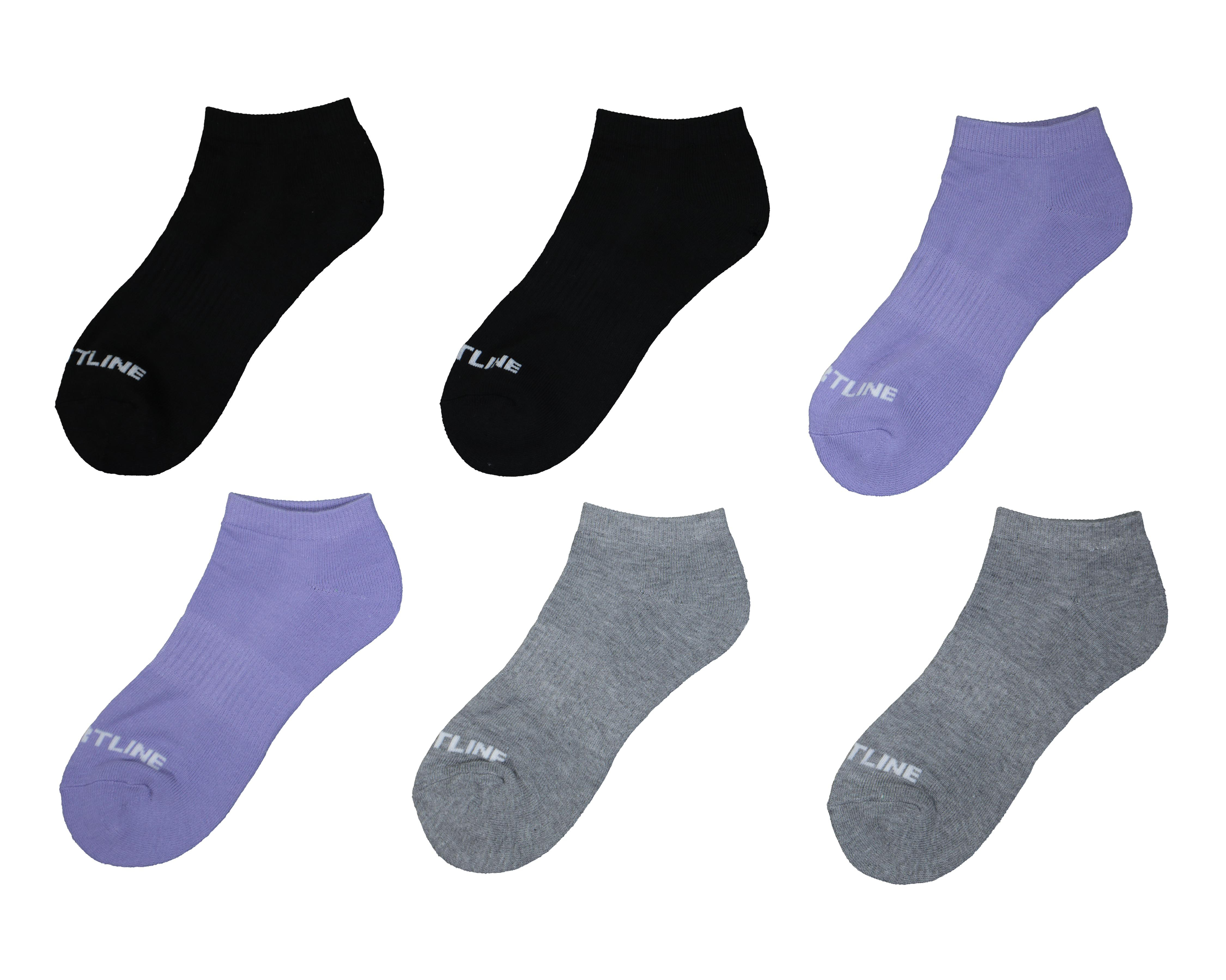 Calcetas Deportivas Tines Sportline Cooltek para Mujer 6 Pares