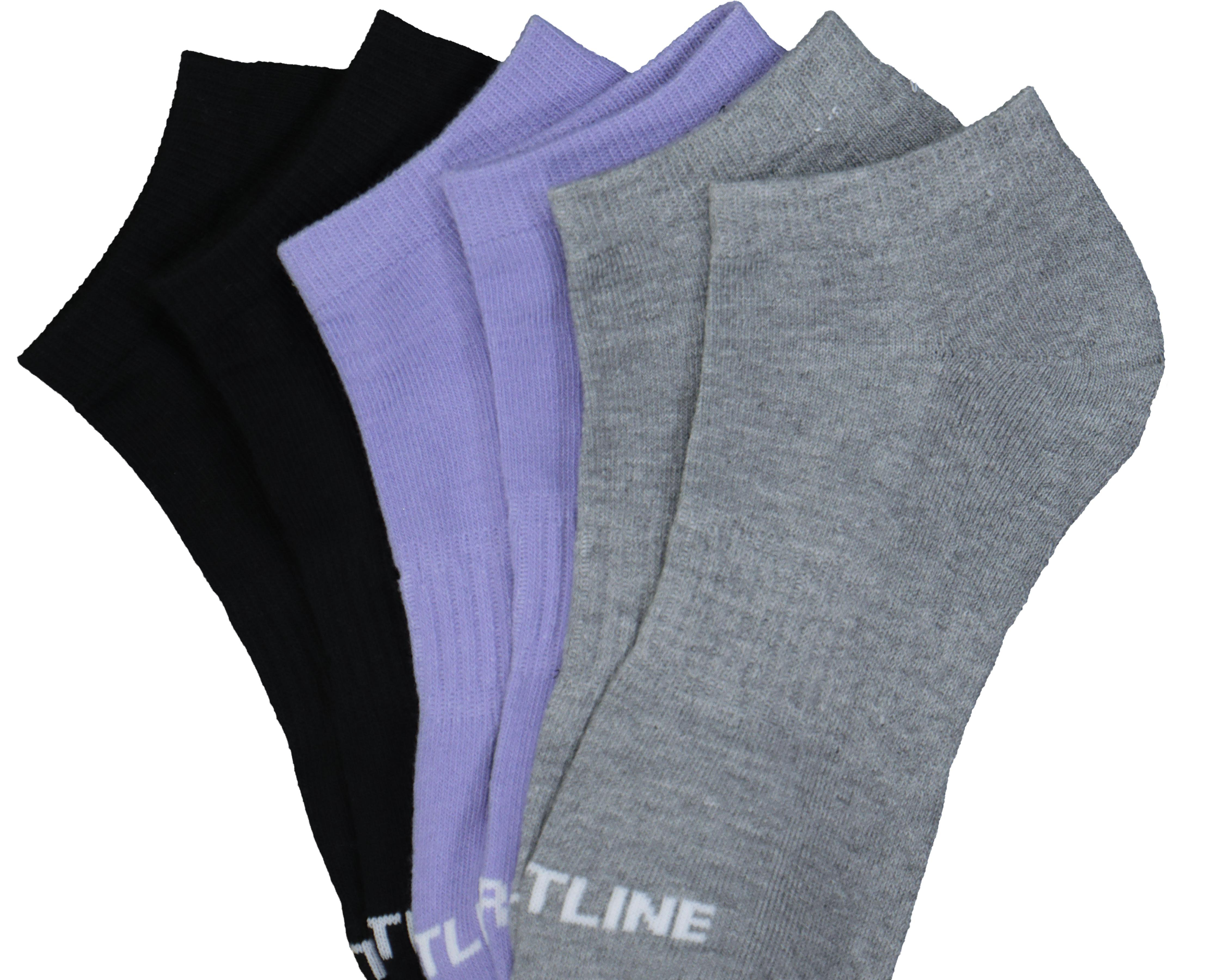Foto 3 pulgar | Calcetas Deportivas Tines Sportline Cooltek para Mujer 6 Pares